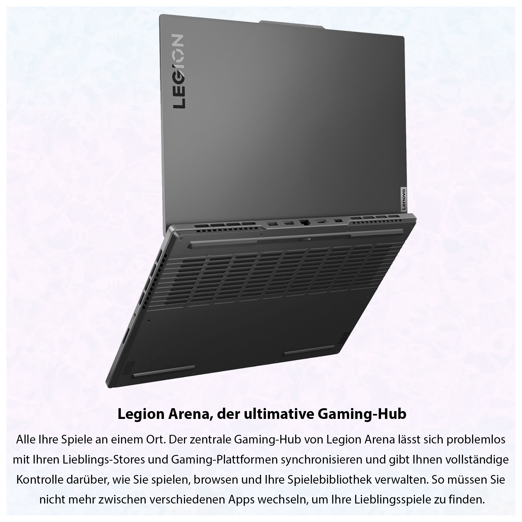 Lenovo Legion Slim 5i Laptop, 16" WQXGA, i5-13500H, RTX4060, QWERTZ, W11Home