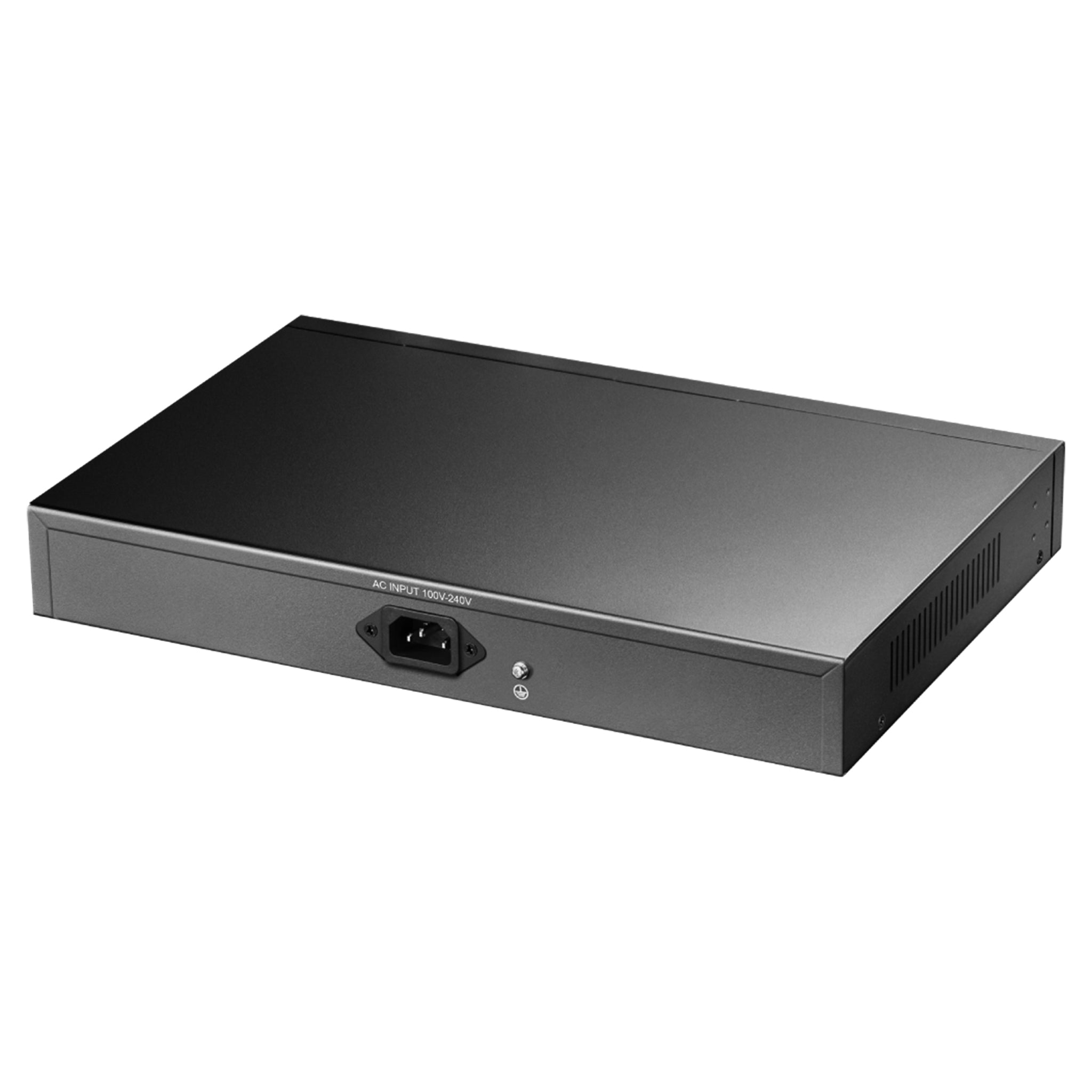 Cudy 16-Port Gigabit PoE+ Switch with 2 Uplink Gigabit Ports and 2 Gigabit SFP Slots 200W, GS1018PS2