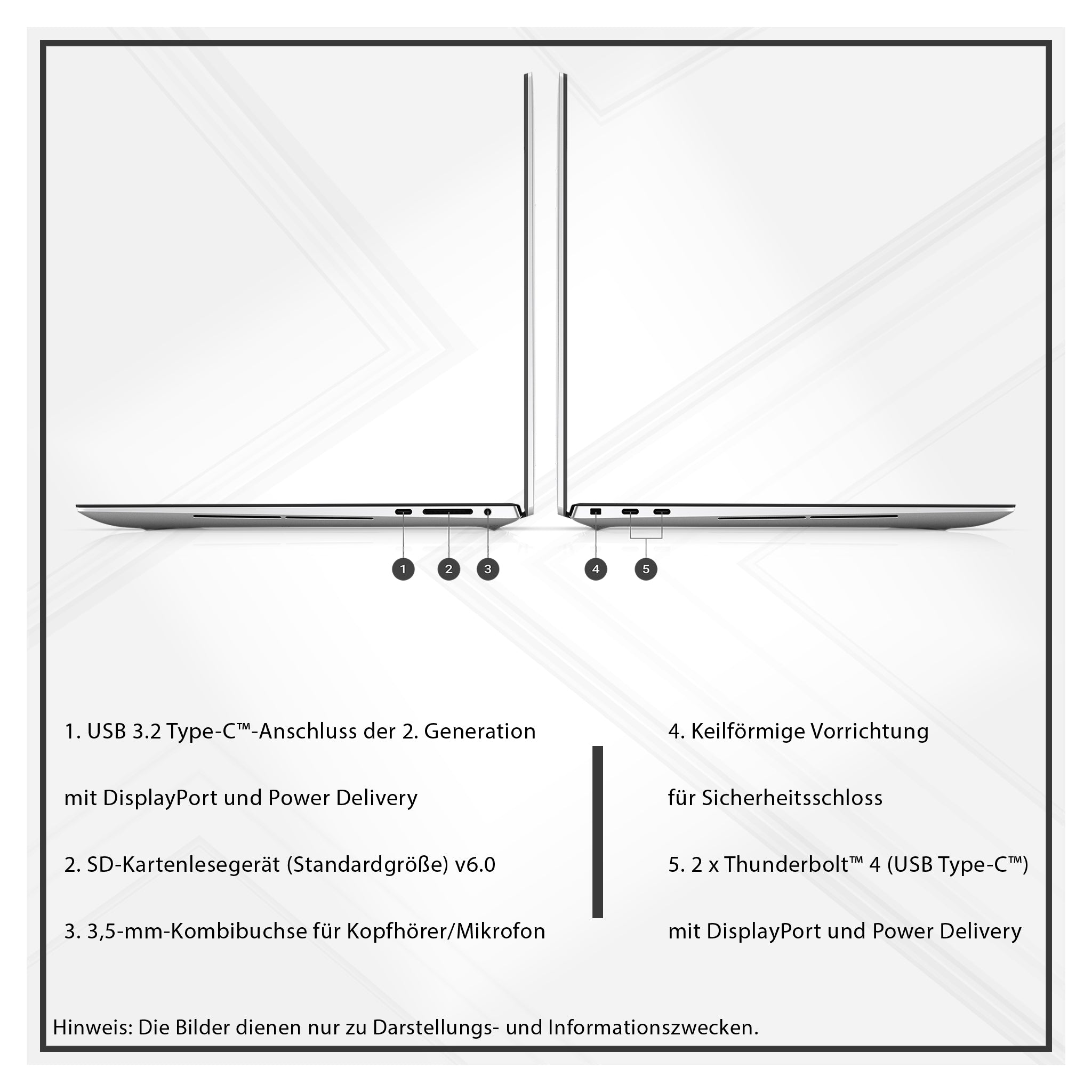 Dell XPS 15 9530 Laptop, i7-13700H, 15.6" FullHD+, RTX4050, QWERTZ, Fingerprint Reader, W11 Home