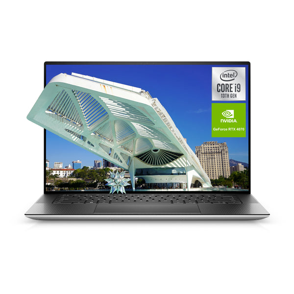 Dell XPS 15 9530 Laptop, i9-13900H, 15.6" FullHD+, RTX4070, QWERTZ, Fingerprint Reader, W11Home