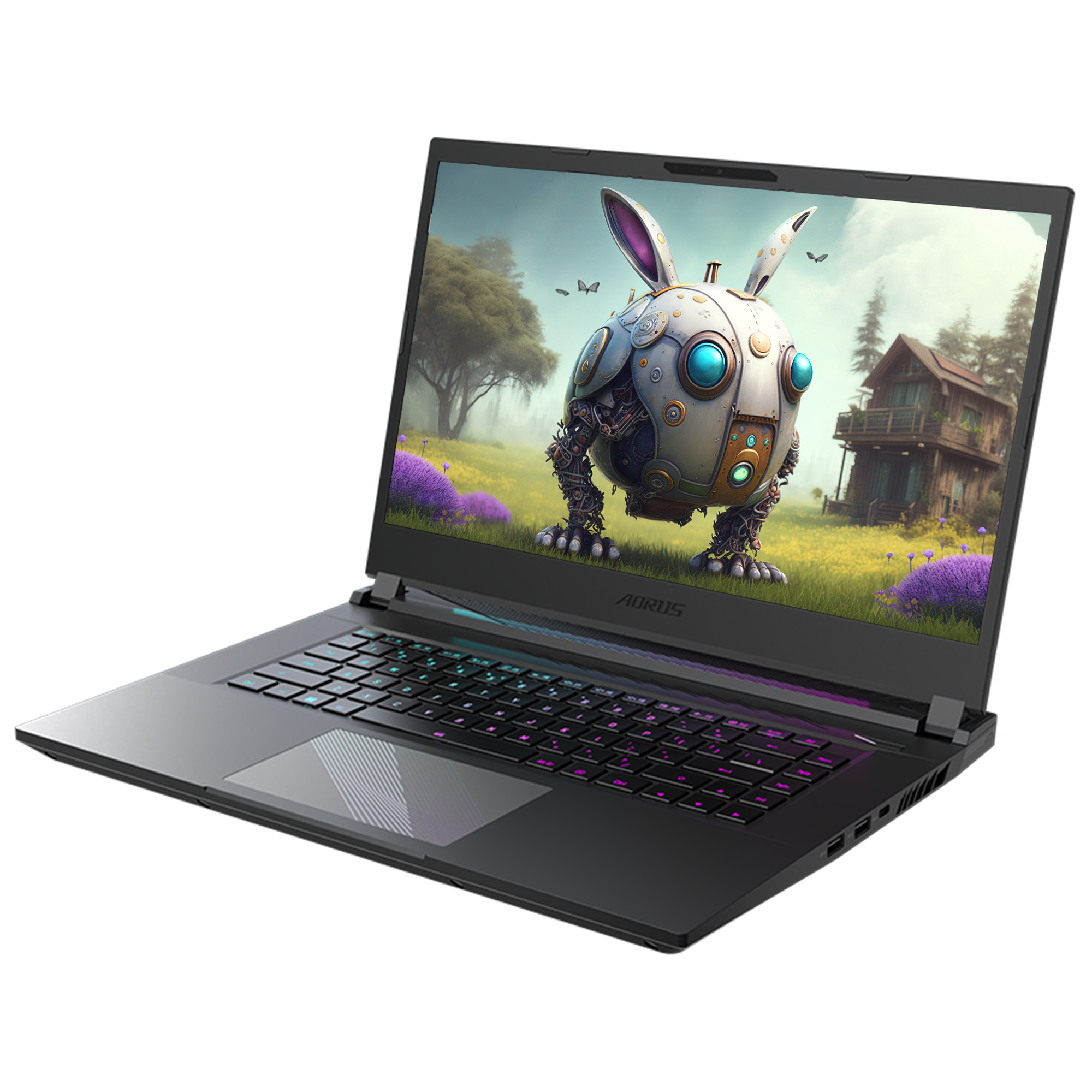 GIGABYTE AORUS 15 Gaming Laptop, 15" QHD, i7-13700H, RTX4070, QWERTZ, W11Home