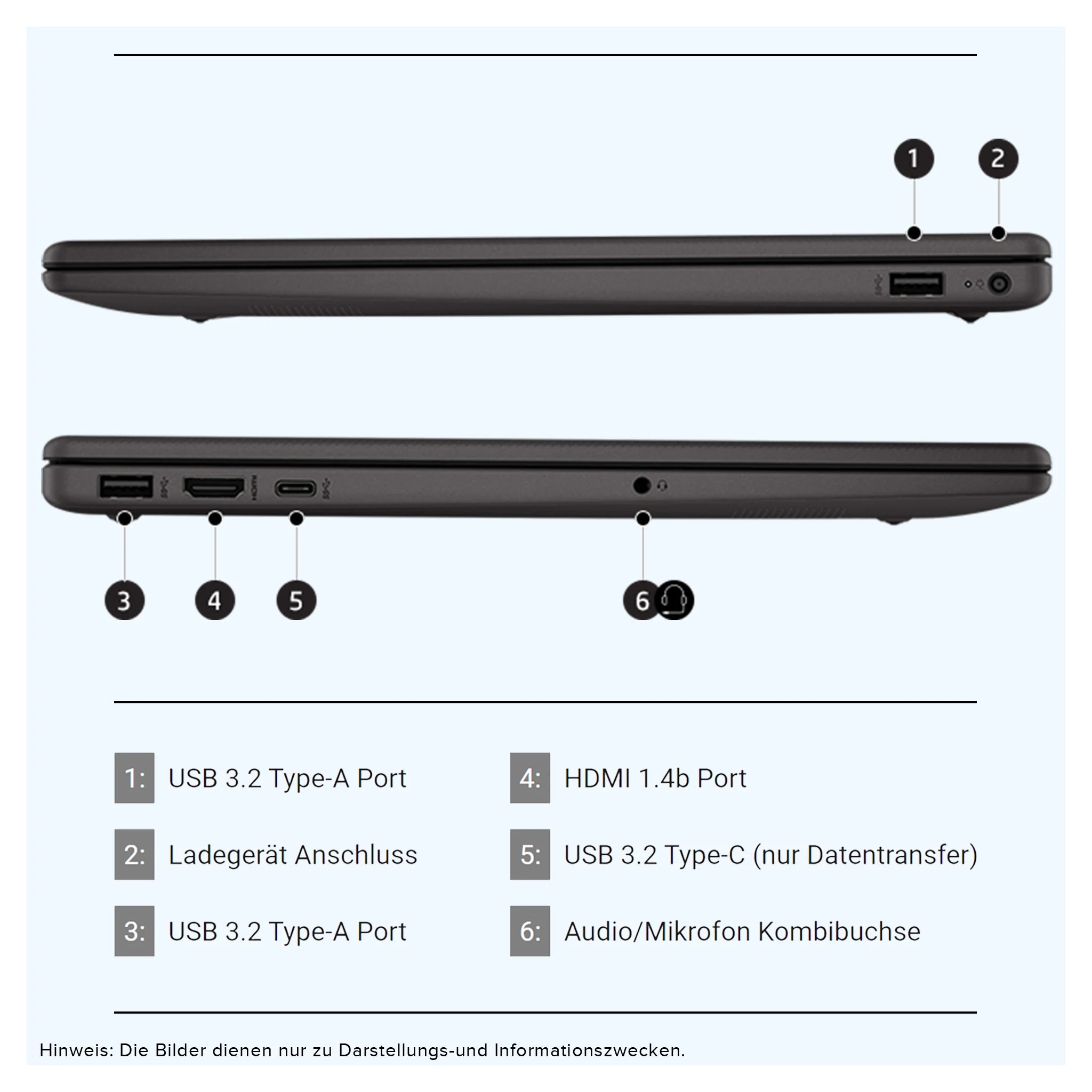 HP 250 G10 Laptop, i5-1334U, 15.6" FHD, QWERTZ (Gebraucht-Wie Neu)