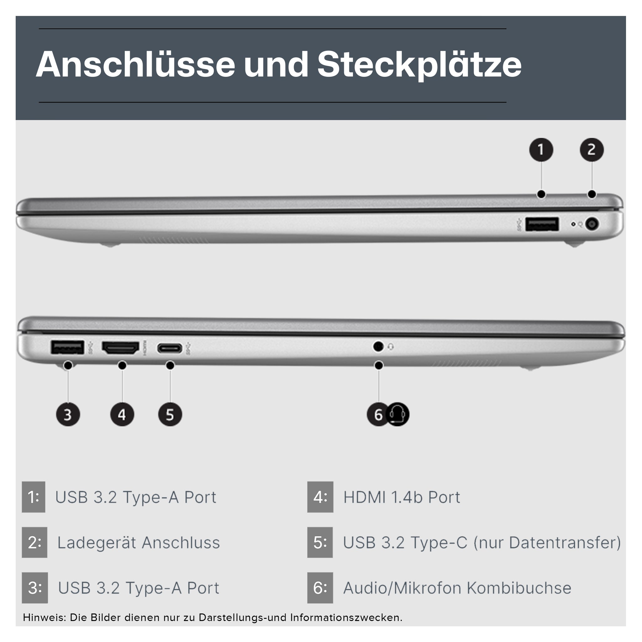 HP 255 G10 Business Laptop, Ryzen 7 7730U, 15.6" FHD, QWERTZ (Gebraucht - Wie Neu)