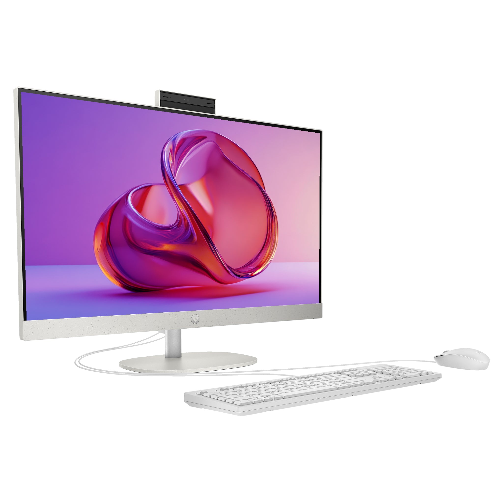 HP All-in-One Desktop PC, i5-1335U, 27" FHD, QWERTZ Tastatur + Maus, W11Home, Office 2021