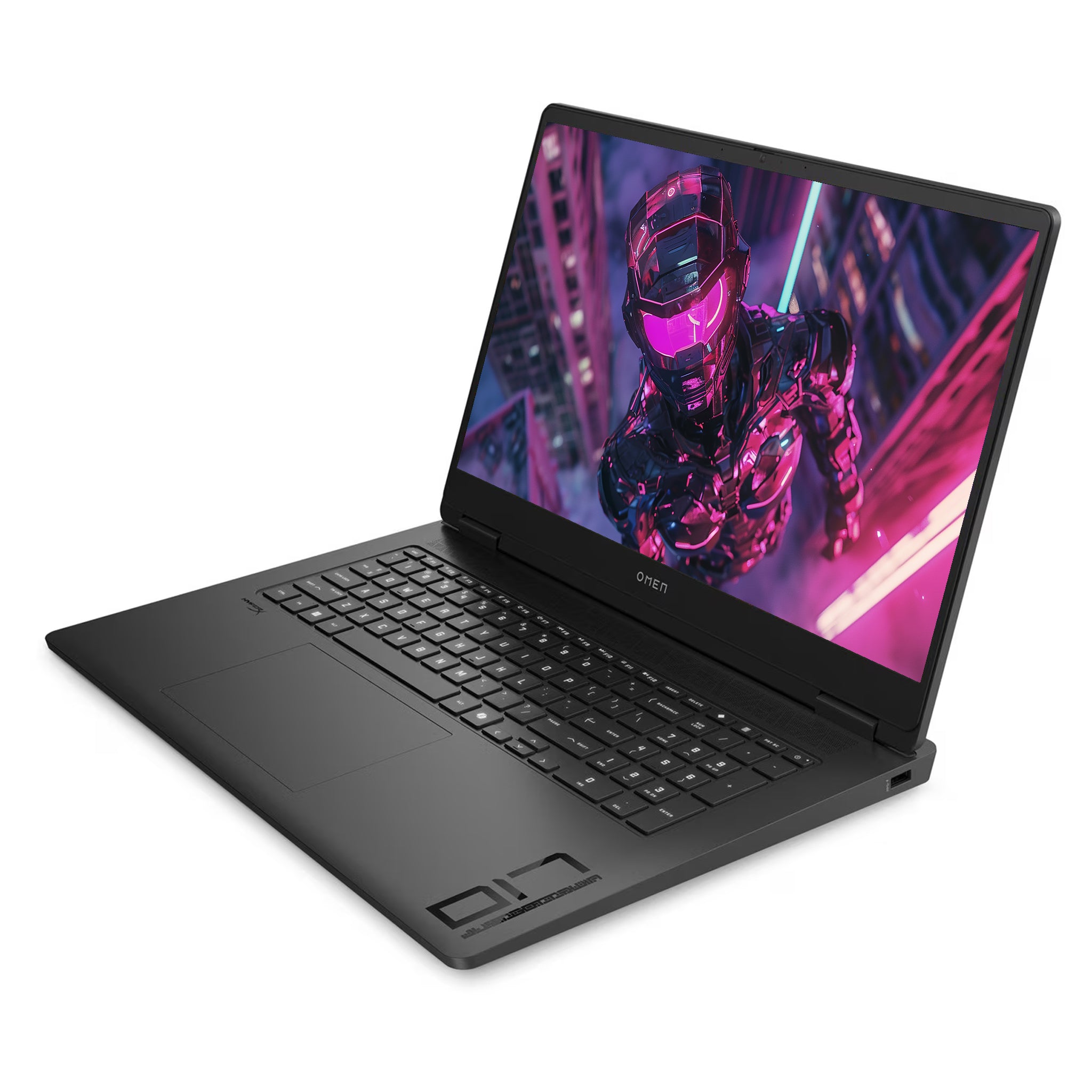 HP OMEN 17 Gaming Laptop, Ryzen 5 8645HS, 17.3" WUXGA 144Hz, RTX4060, RGB QWERTZ (Gebraucht-Akzeptabel)