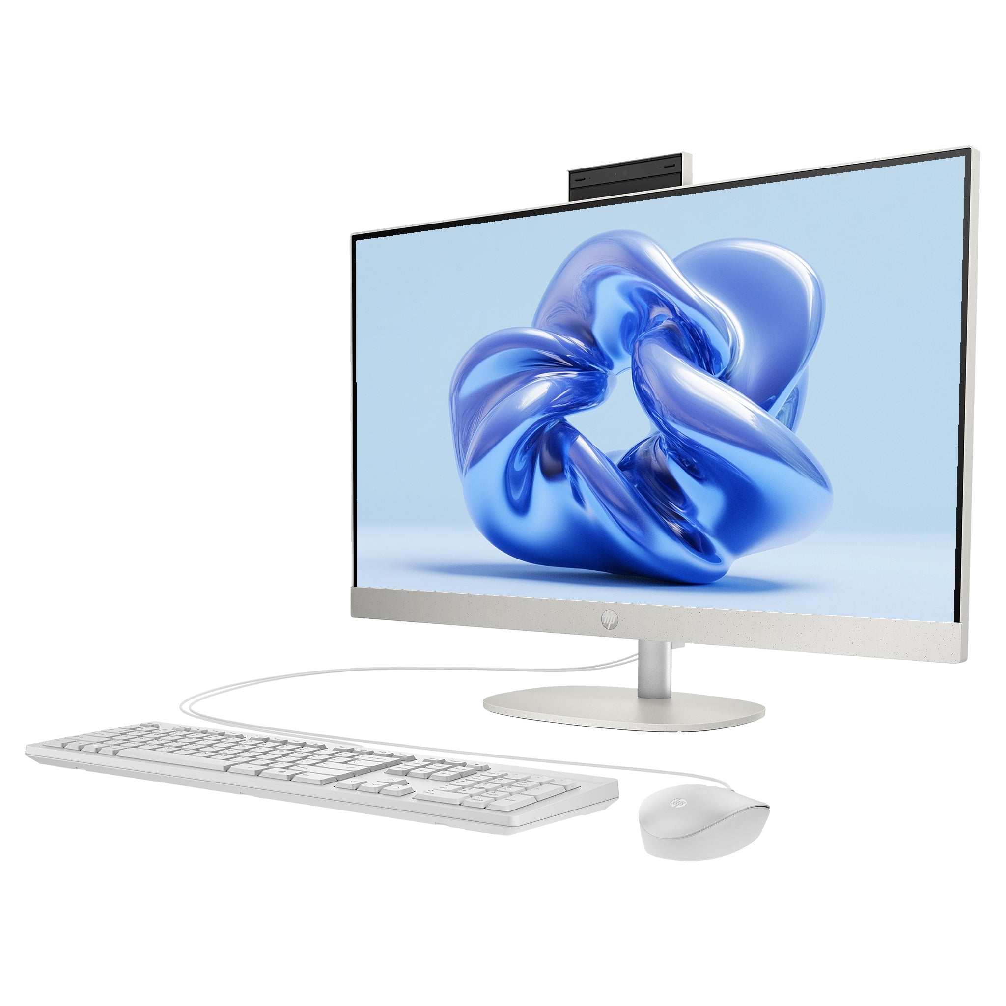HP Pavilion All-in-One Desktop PC, Ultra 5 125U, 23.8" FHD, QWERTZ Tastatur + Maus