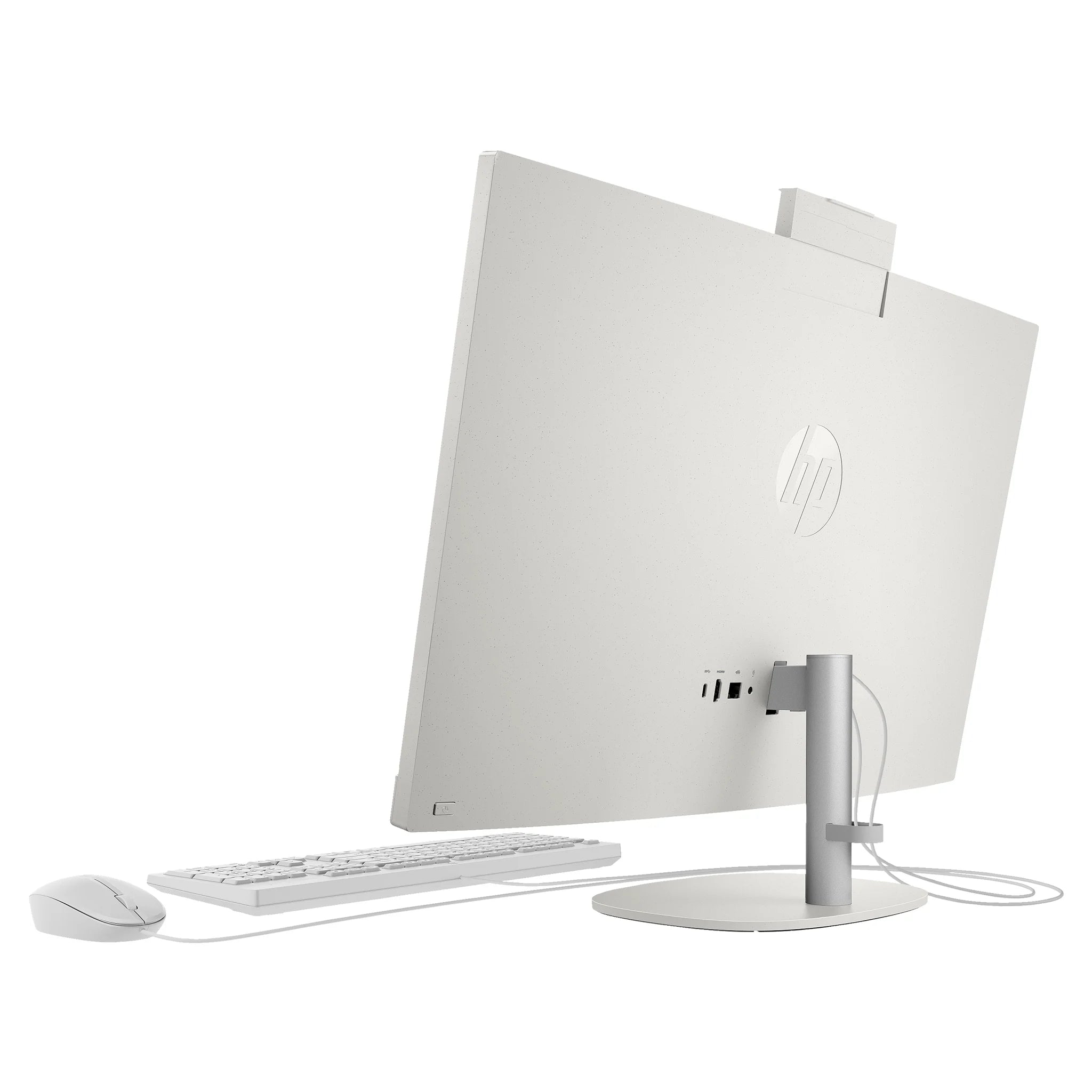 HP Pavilion All-in-One Desktop PC, AMD Ryzen 3 7320U,  27" FHD IPS QWERTZ Tastatur + Maus, FreeDOS,