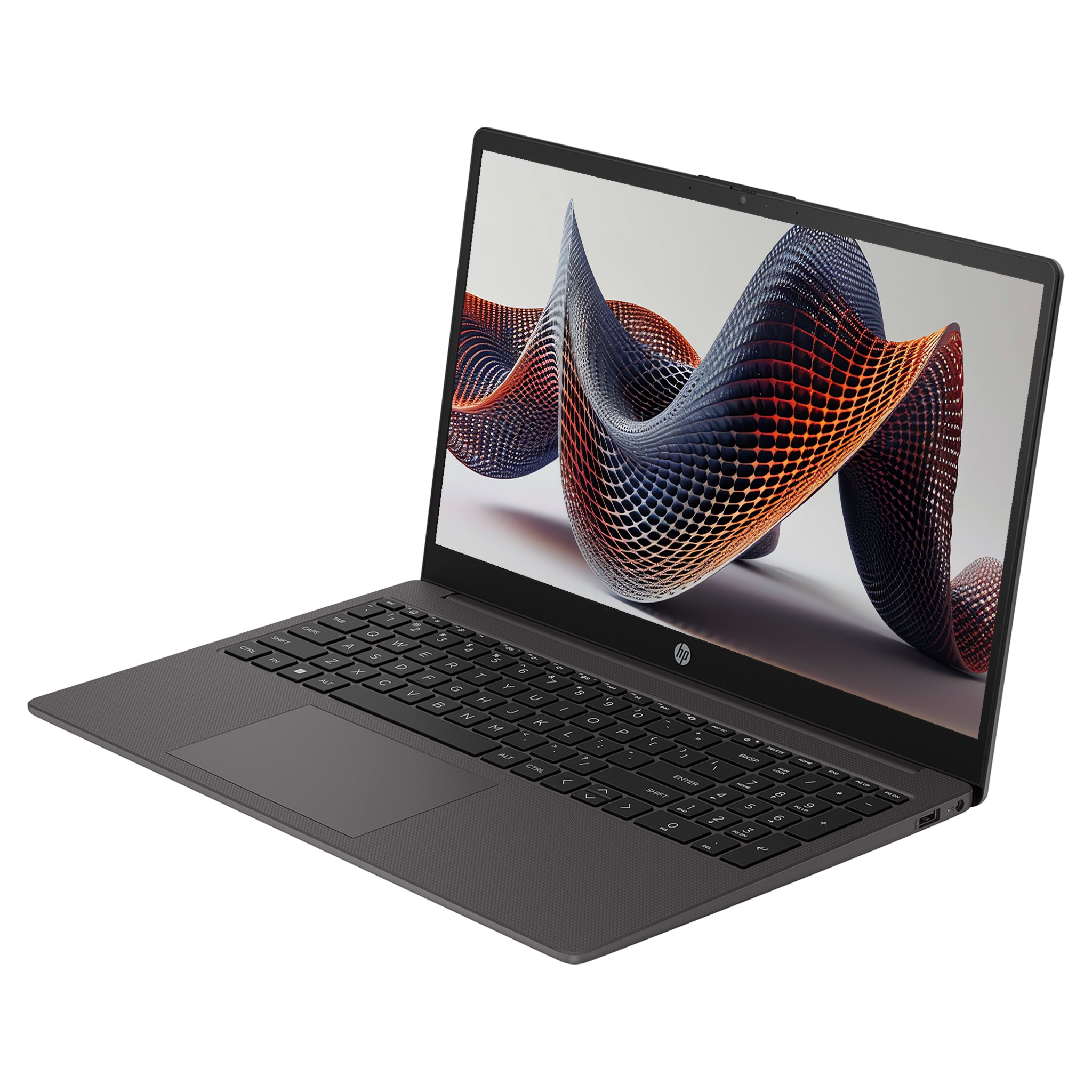HP 255 G10 Business Laptop, Ryzen 5 7530U, 15.6" IPS FHD, QWERTZ Tastatur,