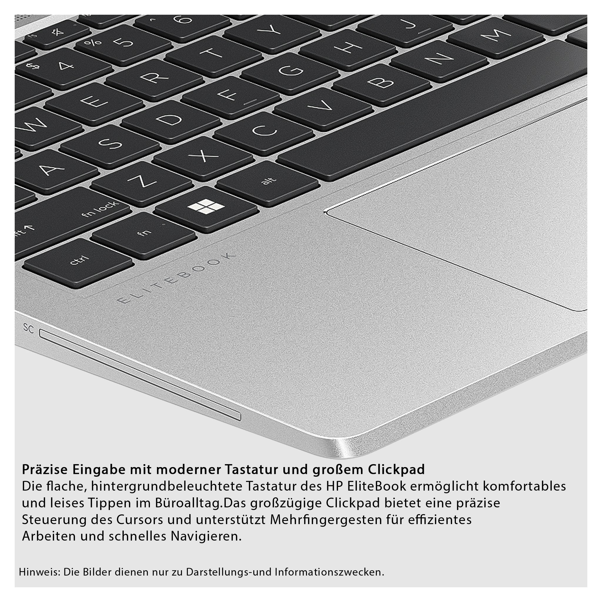 HP Elitebook 650 G10 Business Laptop,Core i5-1335U, 15,6" FHD (1920x1080), Deutsches Tastatur-Layout, W11 Pro