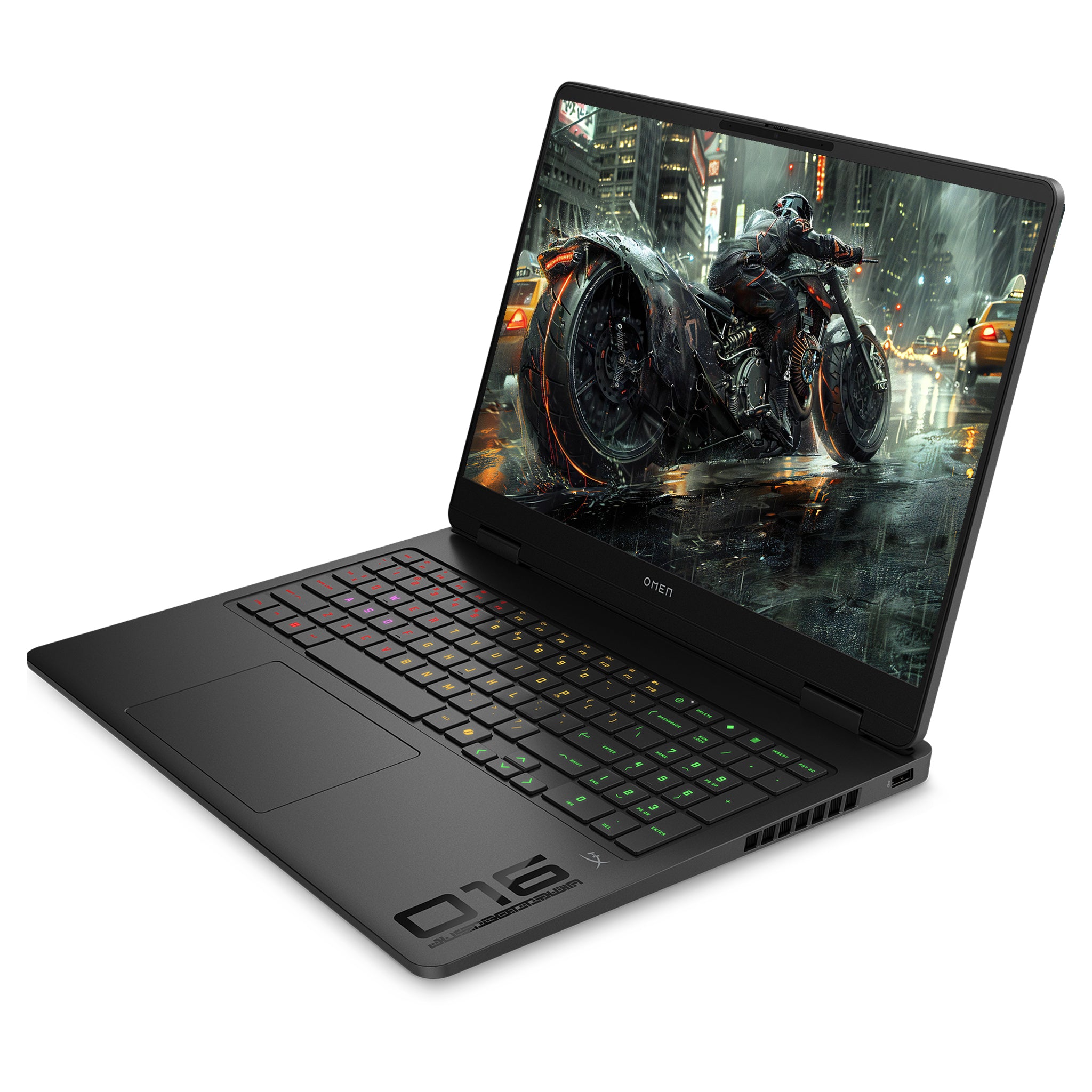 HP Omen 16 Gaming Laptop, Ryzen 9 8940HX, 16" FHD (1920x1200) IPS 144Hz, RTX 5070, Deutsches Tastatur-Layout,W11 Pro