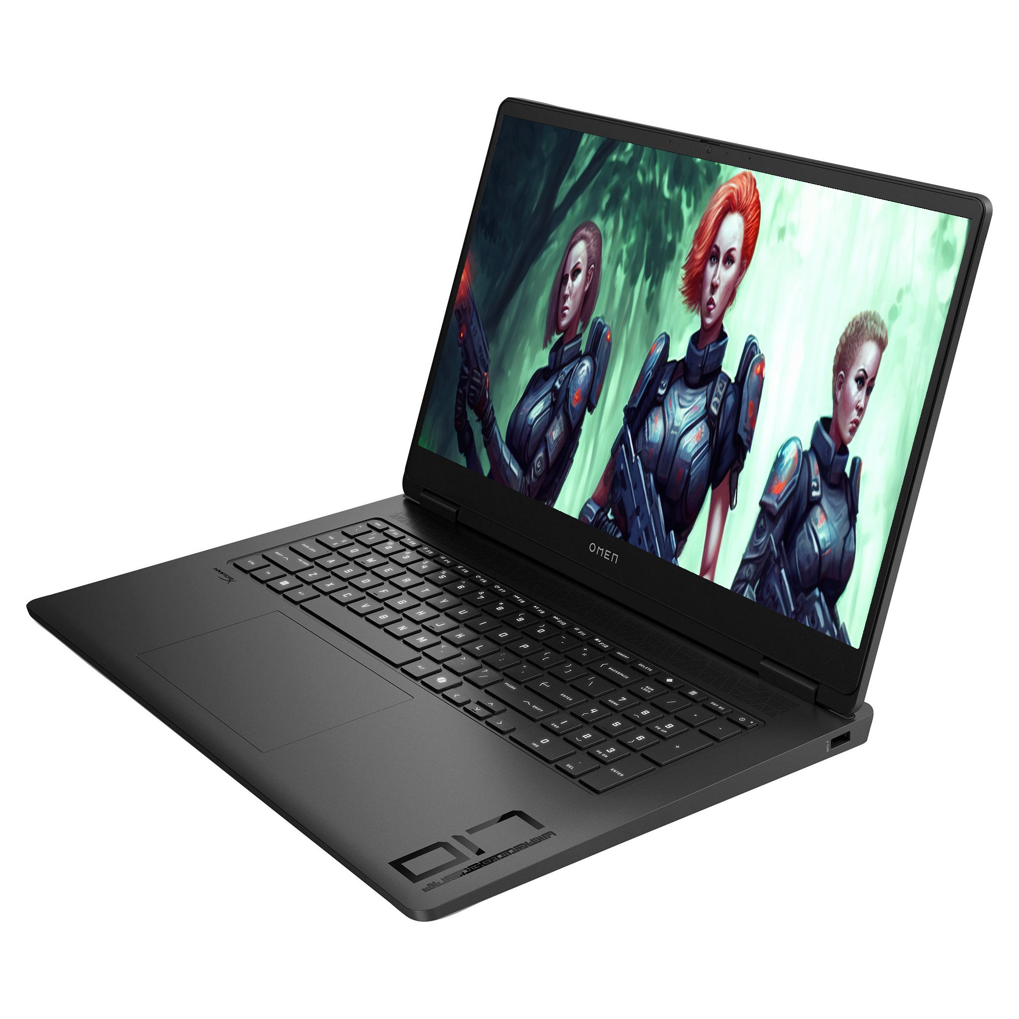 HP Omen 17 Gaming Laptop, Ryzen 9-8945HS 17.3" FHD IPS 144 Hz, RTX 4060