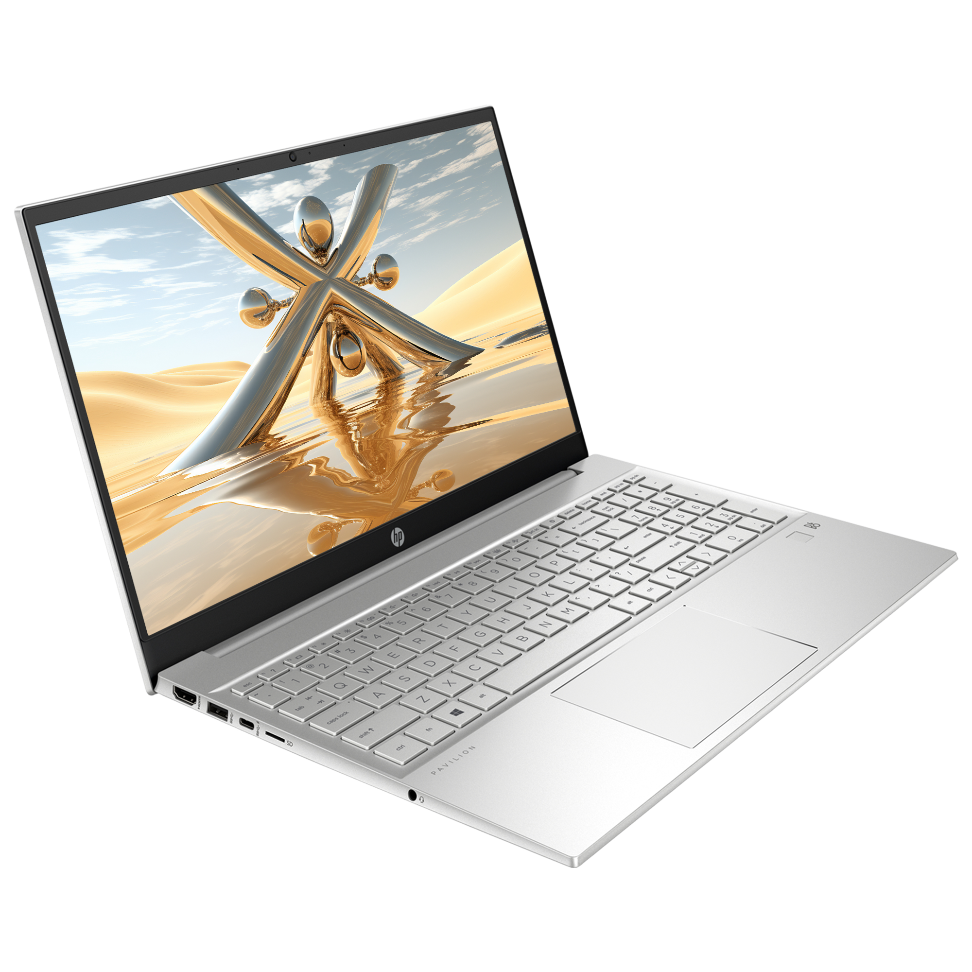 HP Pavilion Laptop, 15,6" FHD, Ryzen 7 7730U, QWERTZ, W11Home