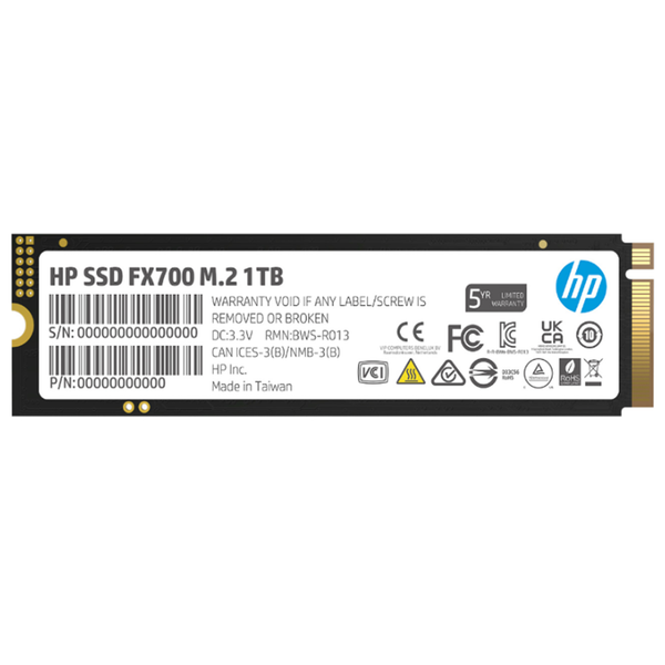 HP SSD FX700 M.2 NVME 2280 7200MB/s
