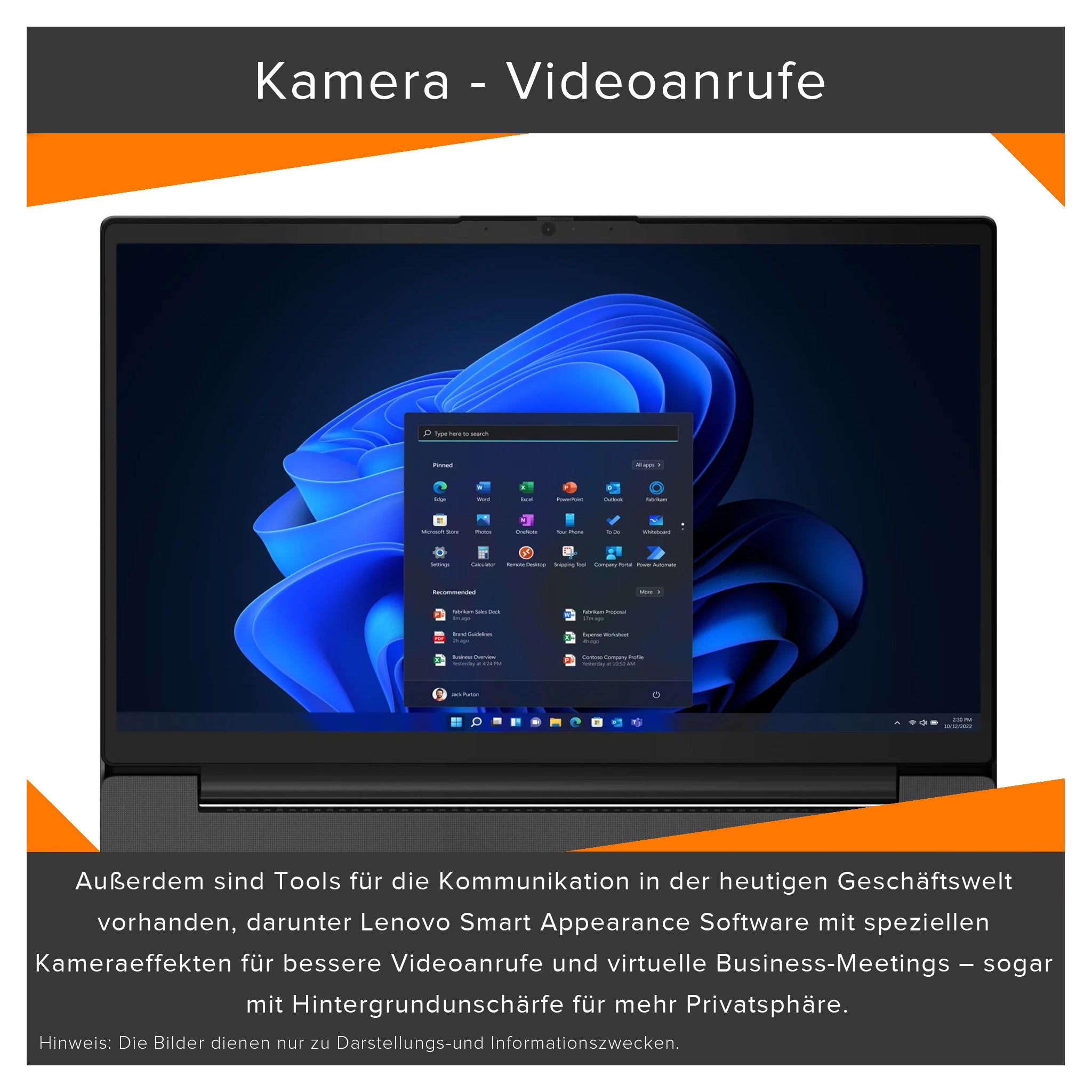 Lenovo V15 Laptop, i5-12500H, 15.6" FHD, QWERTZ Tastatur, W11Home, Schwarz