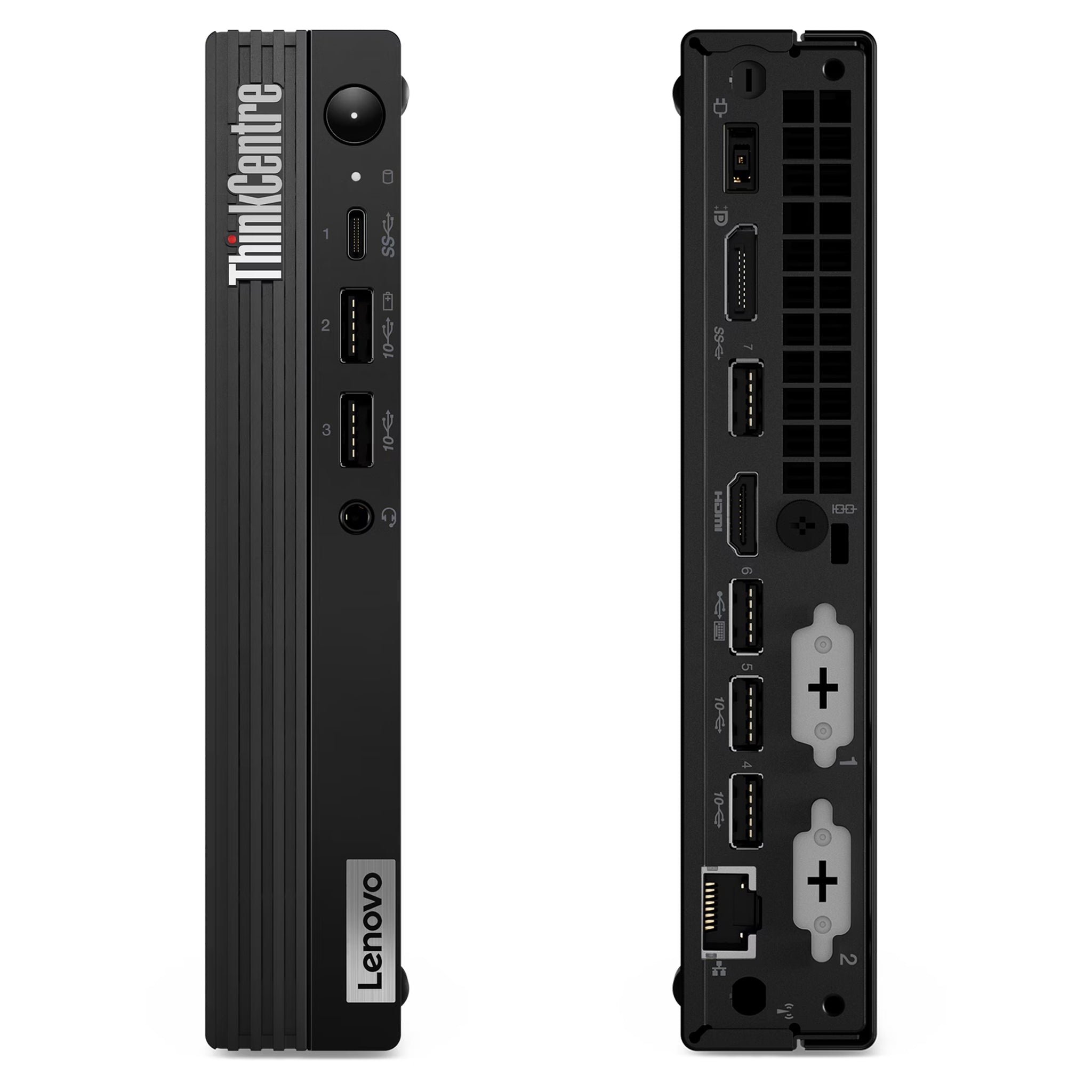 Lenovo ThinkCentre M70q Tiny Mini PC, i5-13400T, W11Pro, Tastatur + Maus