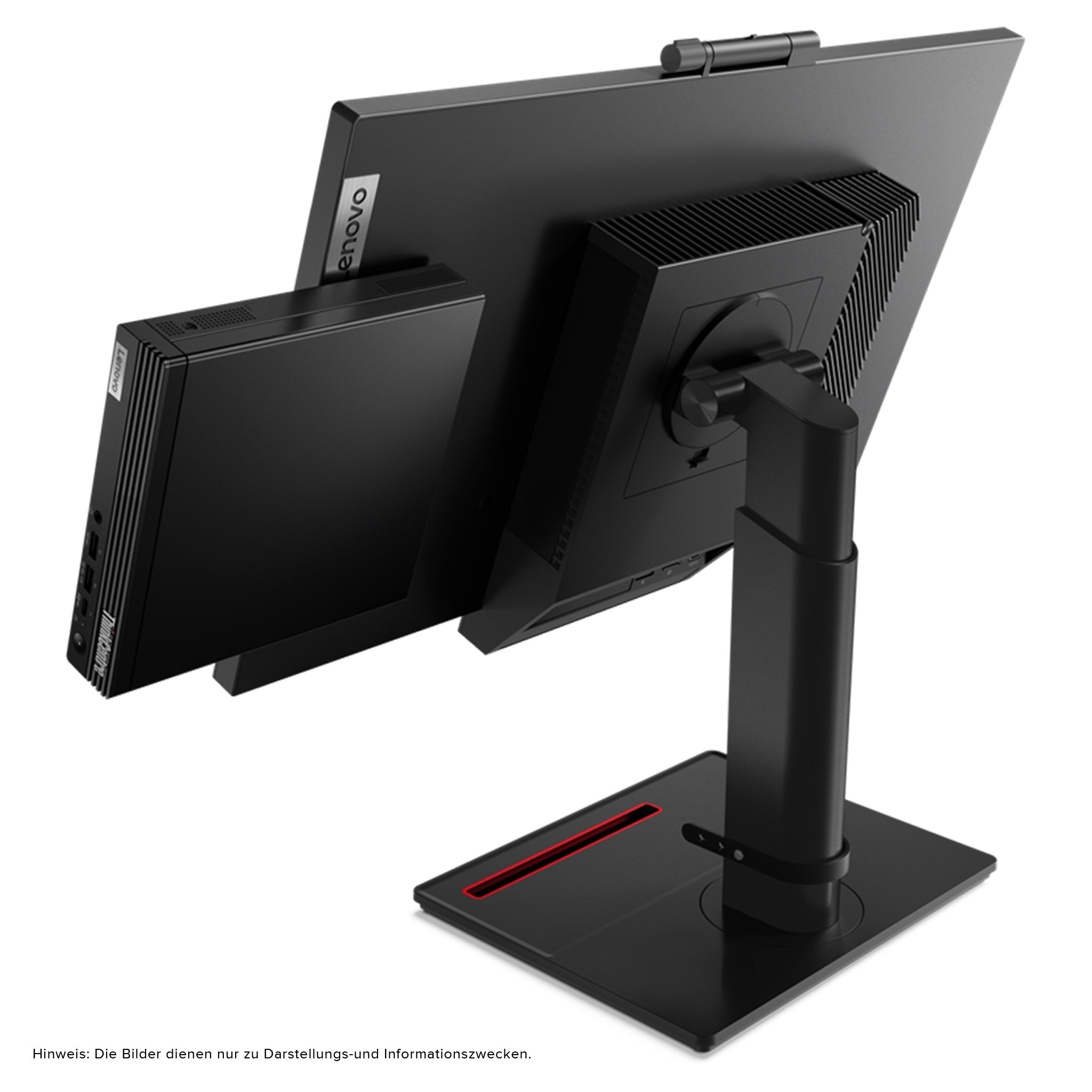 Lenovo ThinkCentre M70q Tiny Mini PC, i5-13400T, W11Pro, Tastatur + Maus