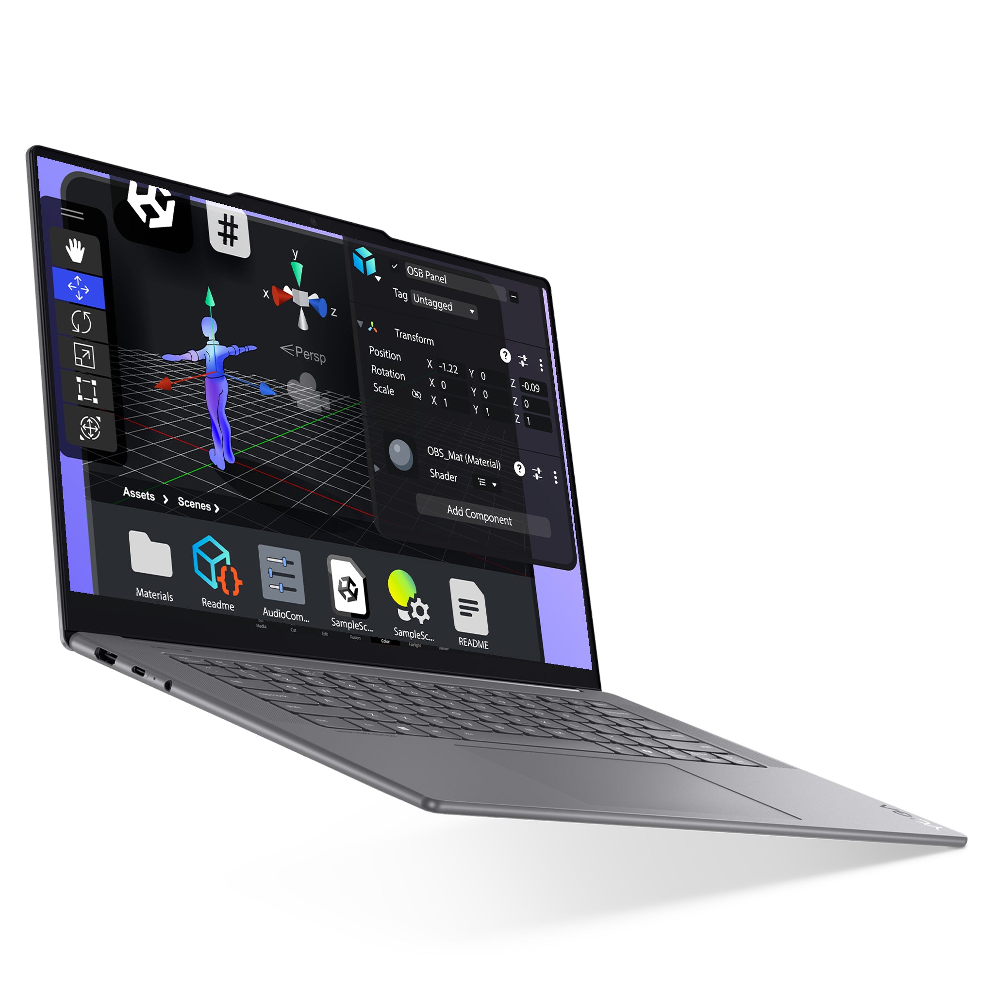 Lenovo Yoga Slim 7i Laptop, Ultra 7-258V, 15.3" 2.8K, QWERTZ, W11 Pro (Gebraucht-Wie Neu)