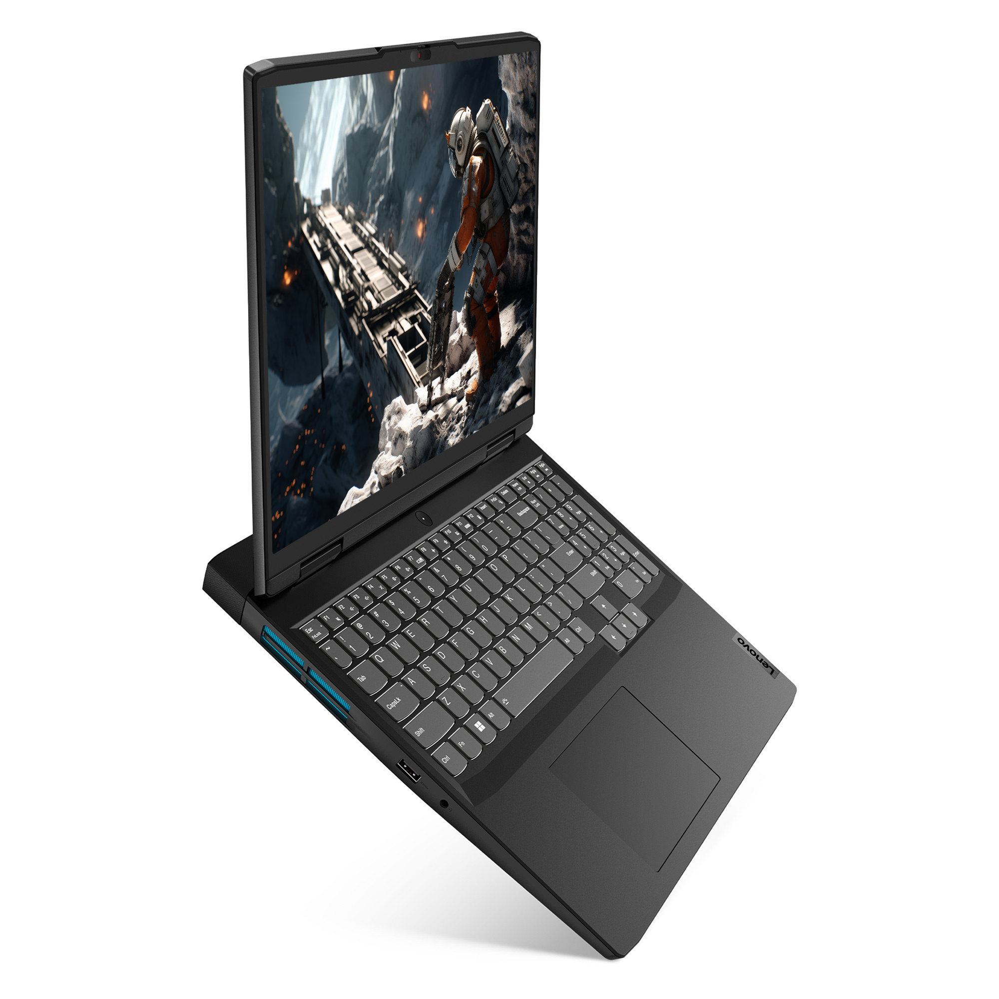 Lenovo IdeaPad 3 Gaming Laptop, 15,6" FHD, Ryzen 5 6600H, RTX3050, QWERTZ, W11Home