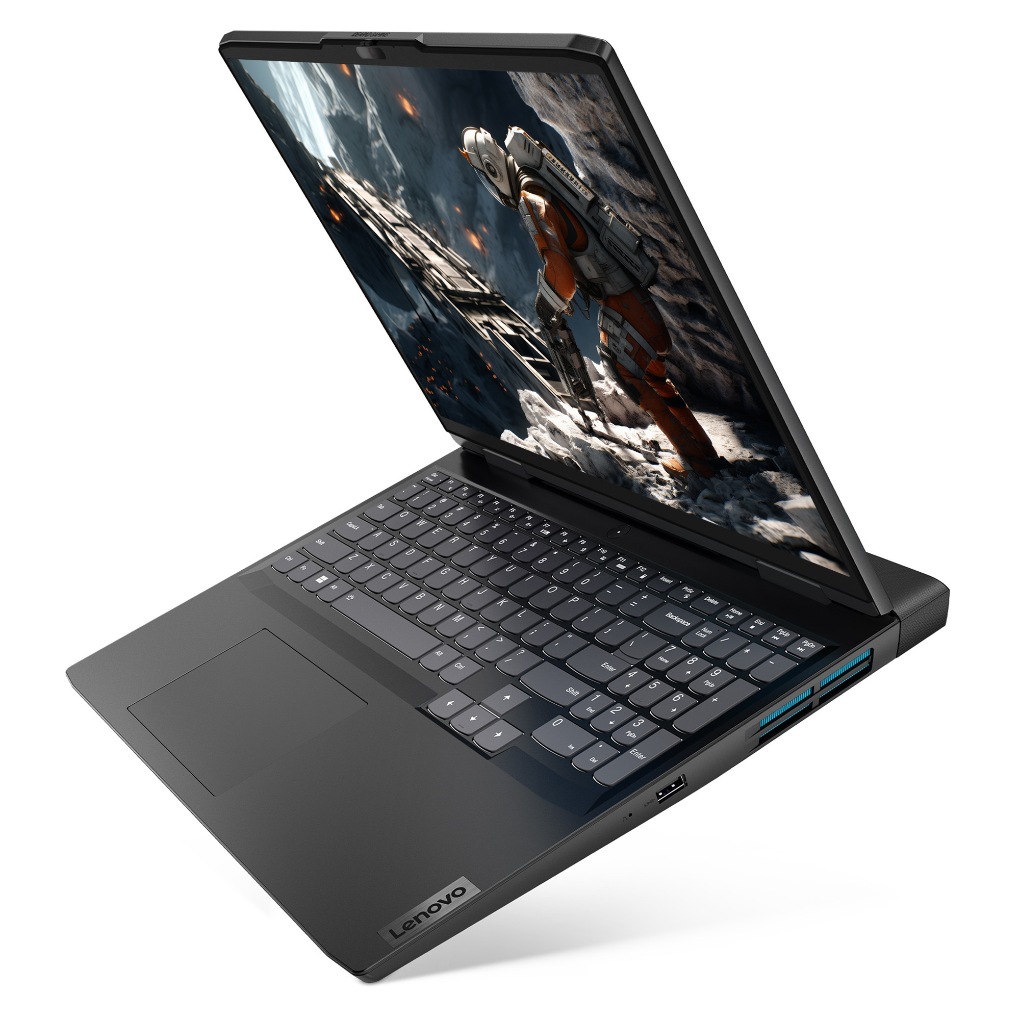Lenovo IdeaPad 3 Gaming Laptop, 15,6" FHD, Ryzen 5 6600H, RTX3050, QWERTZ, W11Home