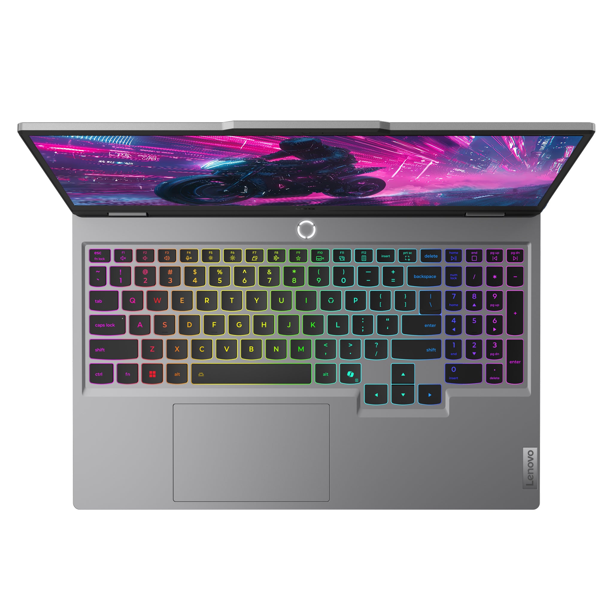 Lenovo LOQ 15AHP10 Gaming Laptop, Ryzen 5 220, 15.6" FHD (1920x1080) IPS Display, RTX 5050, Deutsches Tastatur-Layout, W11 Home, Luna Grey