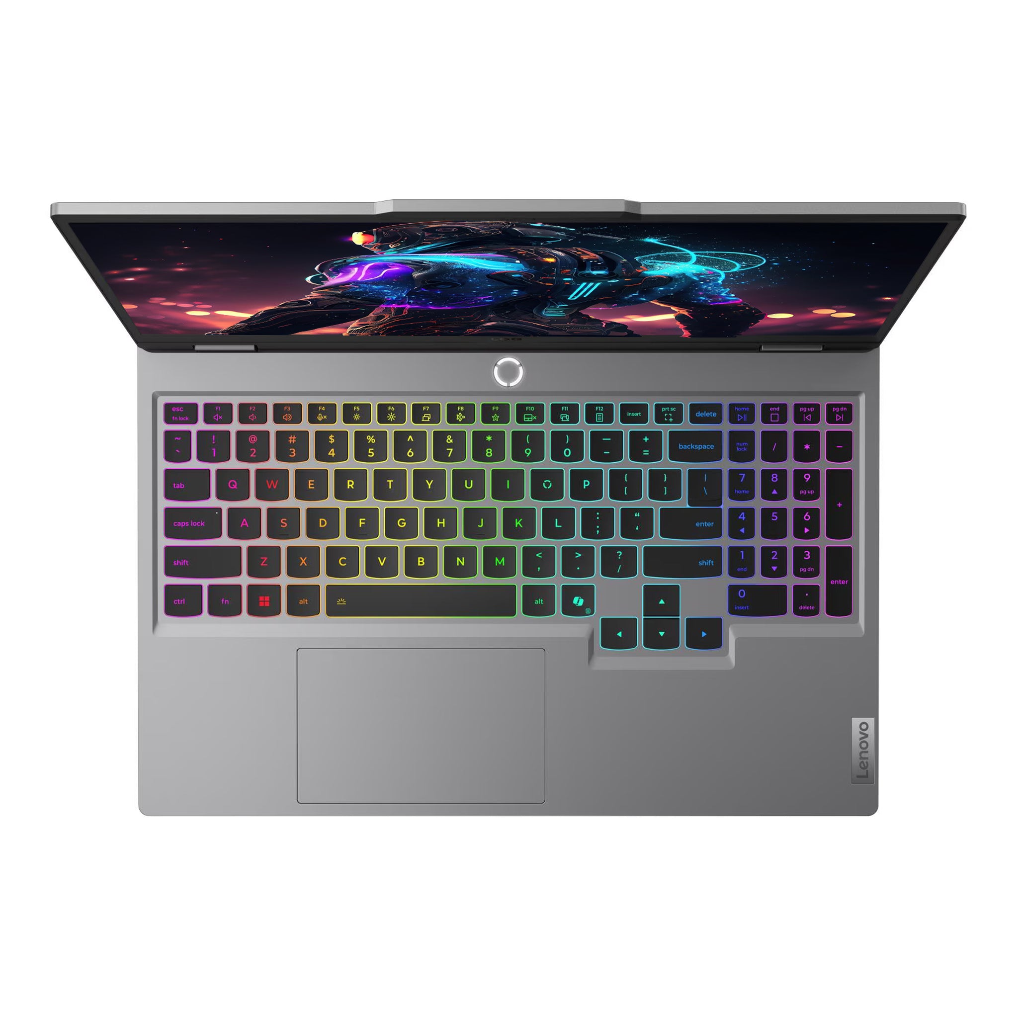 Lenovo LOQ 15IRX10 Gaming Laptop, Core i5-13450HX, 15.6" FHD (1920x1080) Display, GeForce RTX 5060, Deutsches Tastatur-Layout, Luna Grau