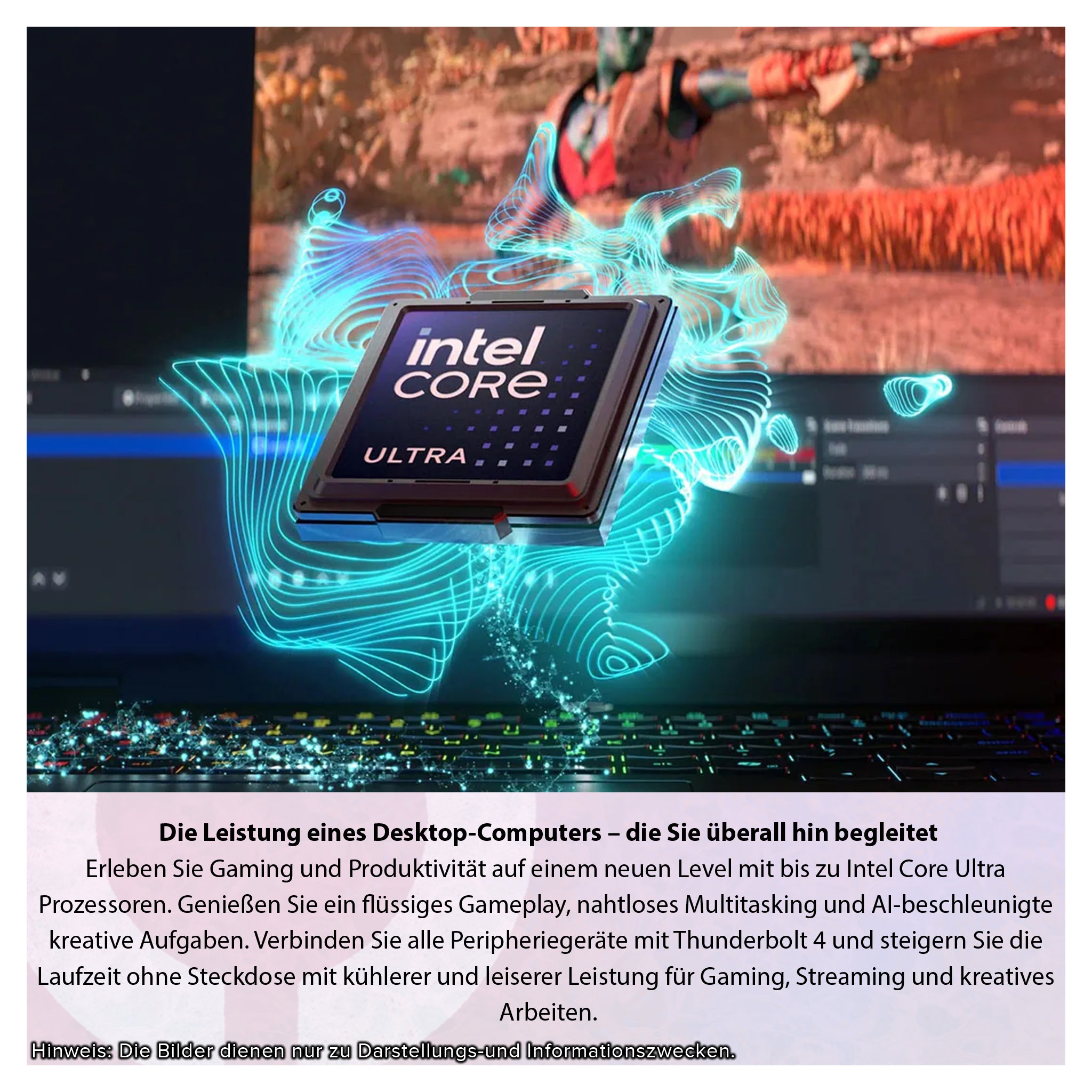 Lenovo Legion 5 Gaming Laptop, Core Ultra 7-255HX,  15.1" WQXGA, RTX 5070, QWERTZ Tastatur