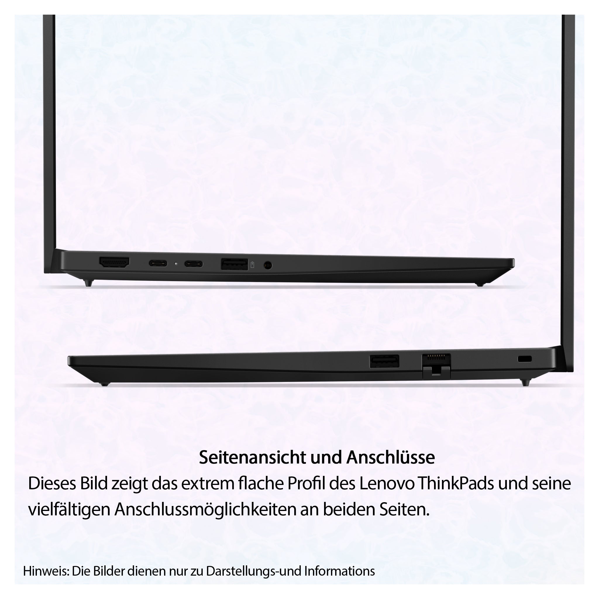 Lenovo ThinkPad E14 Gen 7 Business Laptop, Ryzen 7 250, 314" WUXGA (1920x1200) Display, Radeon 780M Graphics, Deutsches Tastatur-Layout, W11 Pro