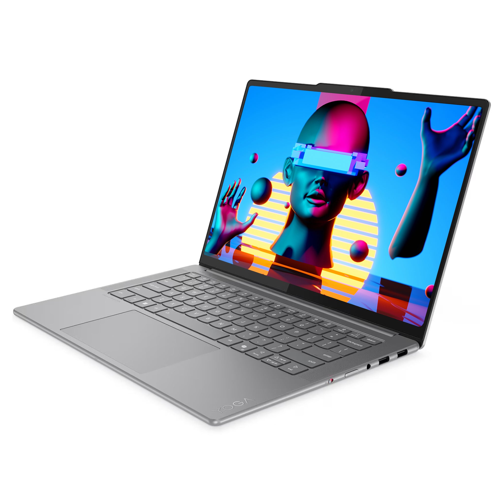 Lenovo Yoga Pro 7 14IAH10 Laptop, Core Ultra 7-255H, 14.5" 3K OLED Touchscreen, QWERTZ Tastatur, Windows 11 Pro