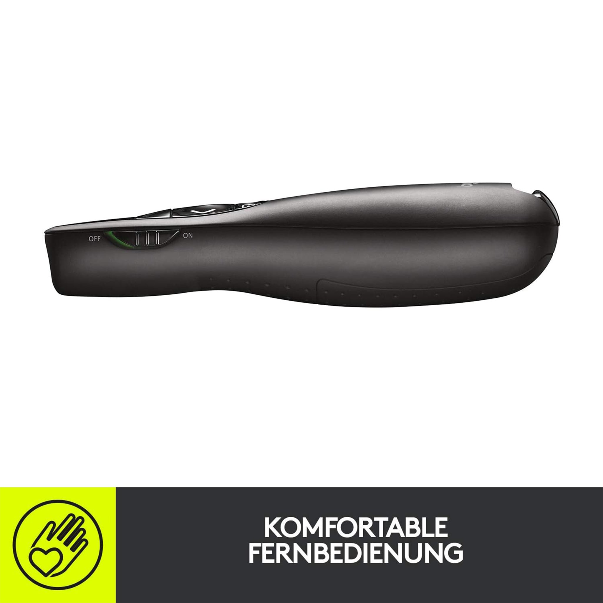 Logitech R400 Presenter, Kabellose - Shwarz