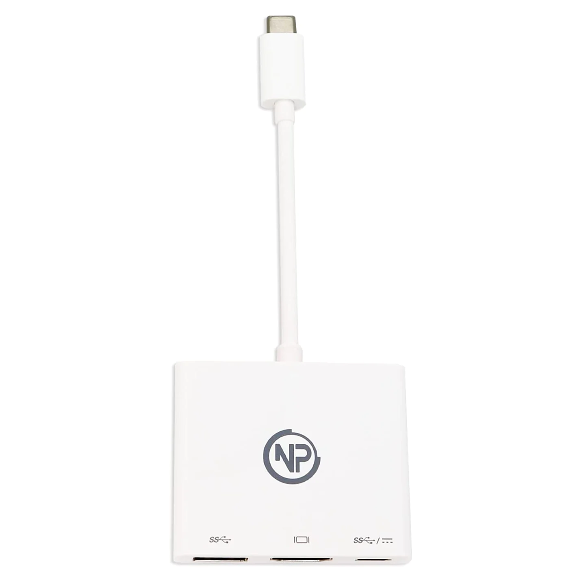 NPO TCA-104 MUF82ZM HDMI-Adapter, 3in1 USB-Kameraadapter mit 1080P Digital AV HDMI-Adapter+Ladesplitter, unterstützt USB-Flash-Laufwerk, Maus