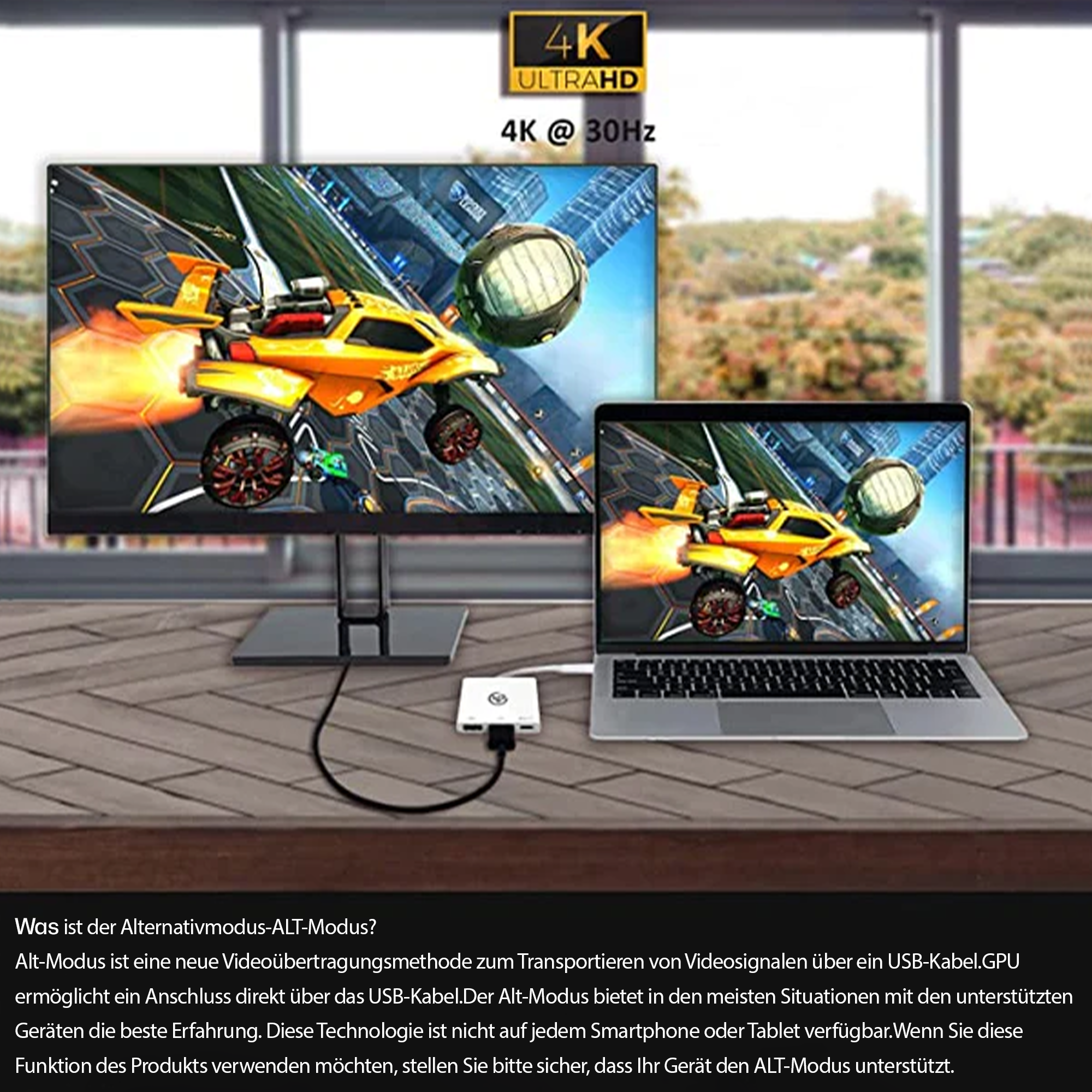 NPO TCA-104 MUF82ZM HDMI-Adapter, 3in1 USB-Kameraadapter mit 1080P Digital AV HDMI-Adapter+Ladesplitter, unterstützt USB-Flash-Laufwerk, Maus