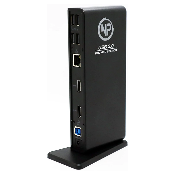 NPO USB 3.0 USB-C Dockingstation für Tablets und Laptops  USB 2.0, 2 x USB 3.0, Gigabit Ethernet