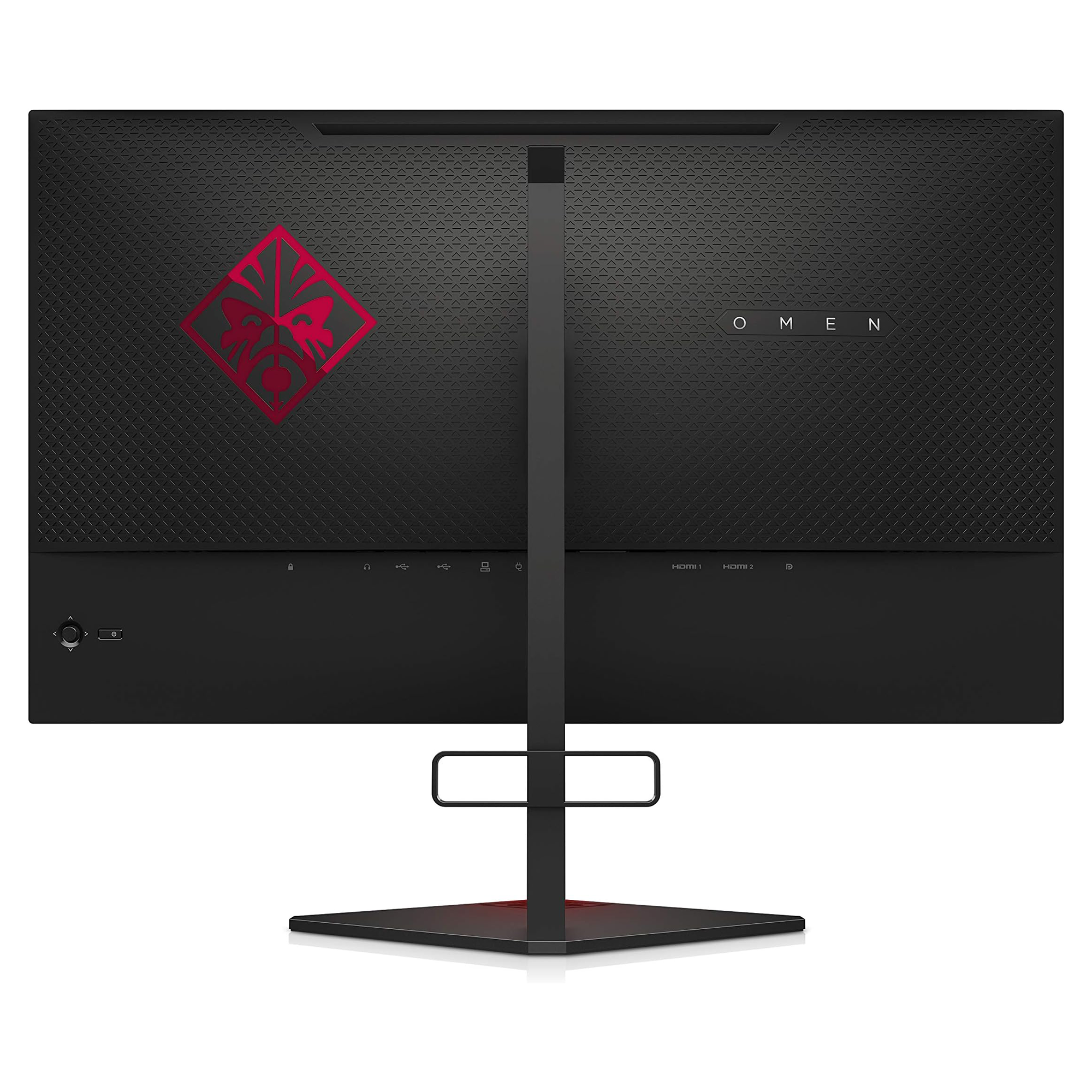 HP OMEN X 27 Gaming Monitor - 27 Zoll Bildschirm, QHD Display, HDR, 240Hz, AMD FreeSync, HDMI, DisplayPort, 2xUSB, 1ms Reaktionszeit, höhenverstellbar, schwarz