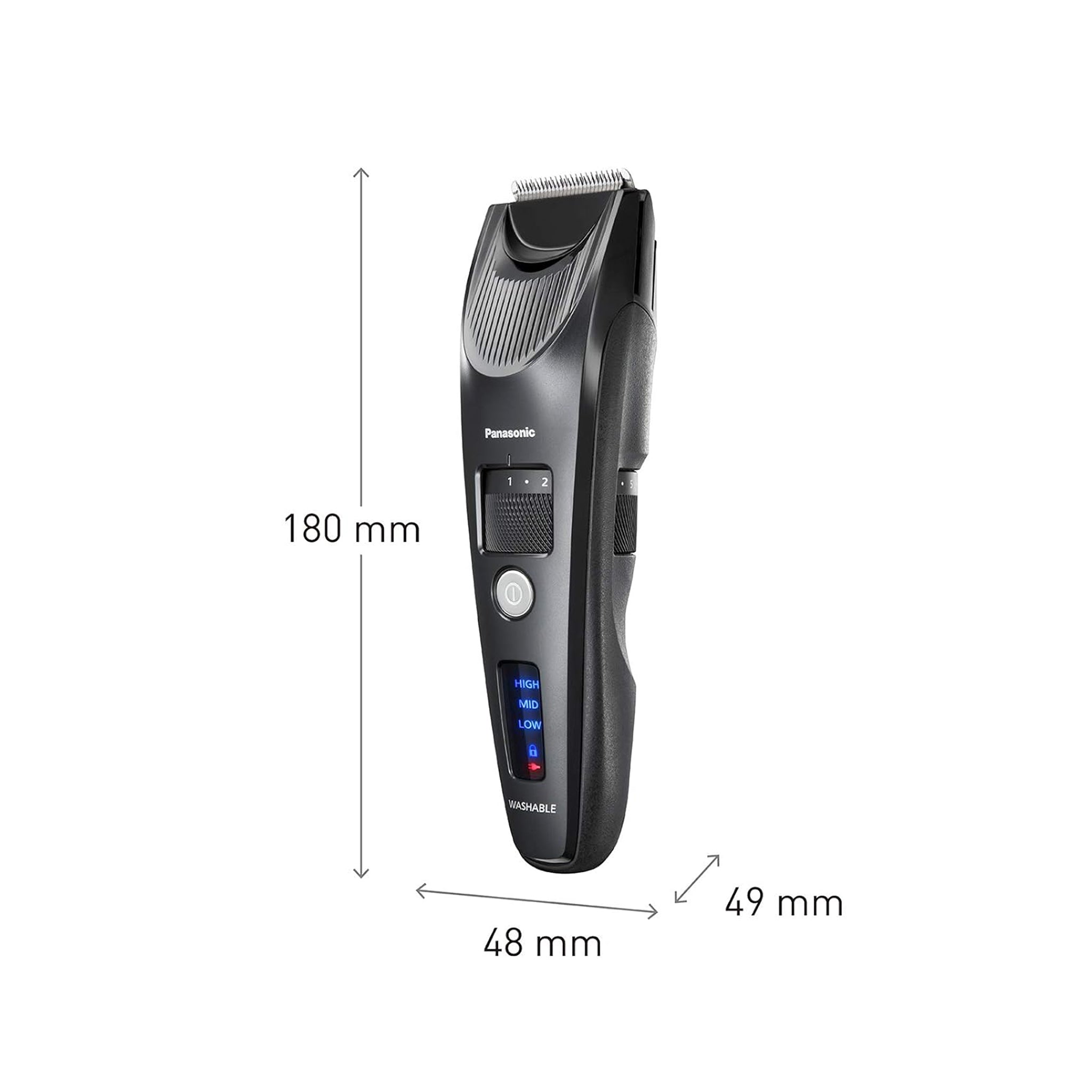 Panasonic ER-SC40K803 Haarschneider für Männer, Schwarz (Gebraucht-Akzeptabel)