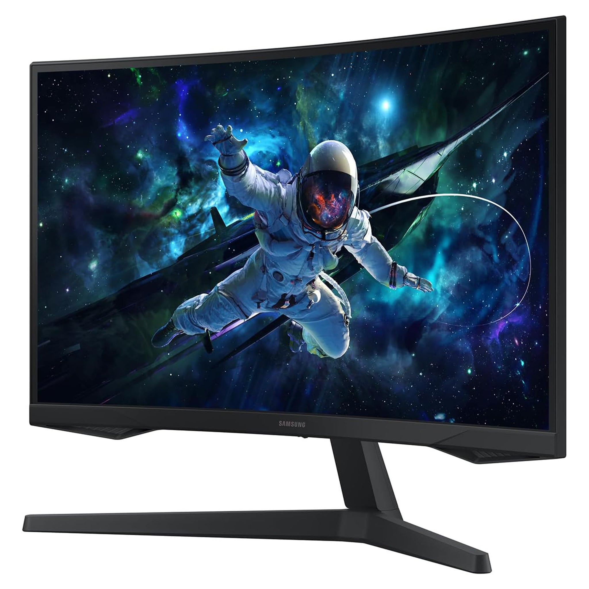 Samsung Odyssey G55C Curved Gaming Monitor, 27 Zoll (Gebraucht-Wie Neu)