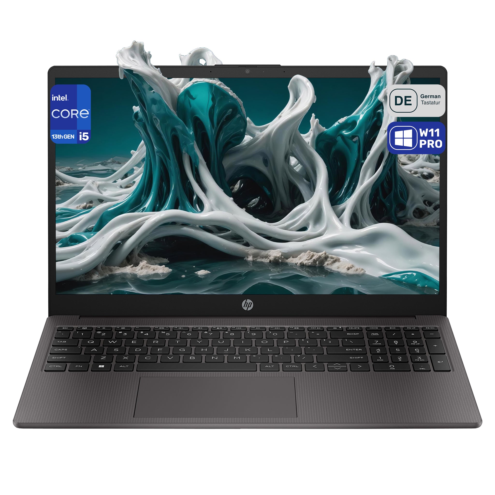 Hp 250 G10 Business Laptop, i5-1335U, 15.6" IPS FHD, QWERTZ Tastatur