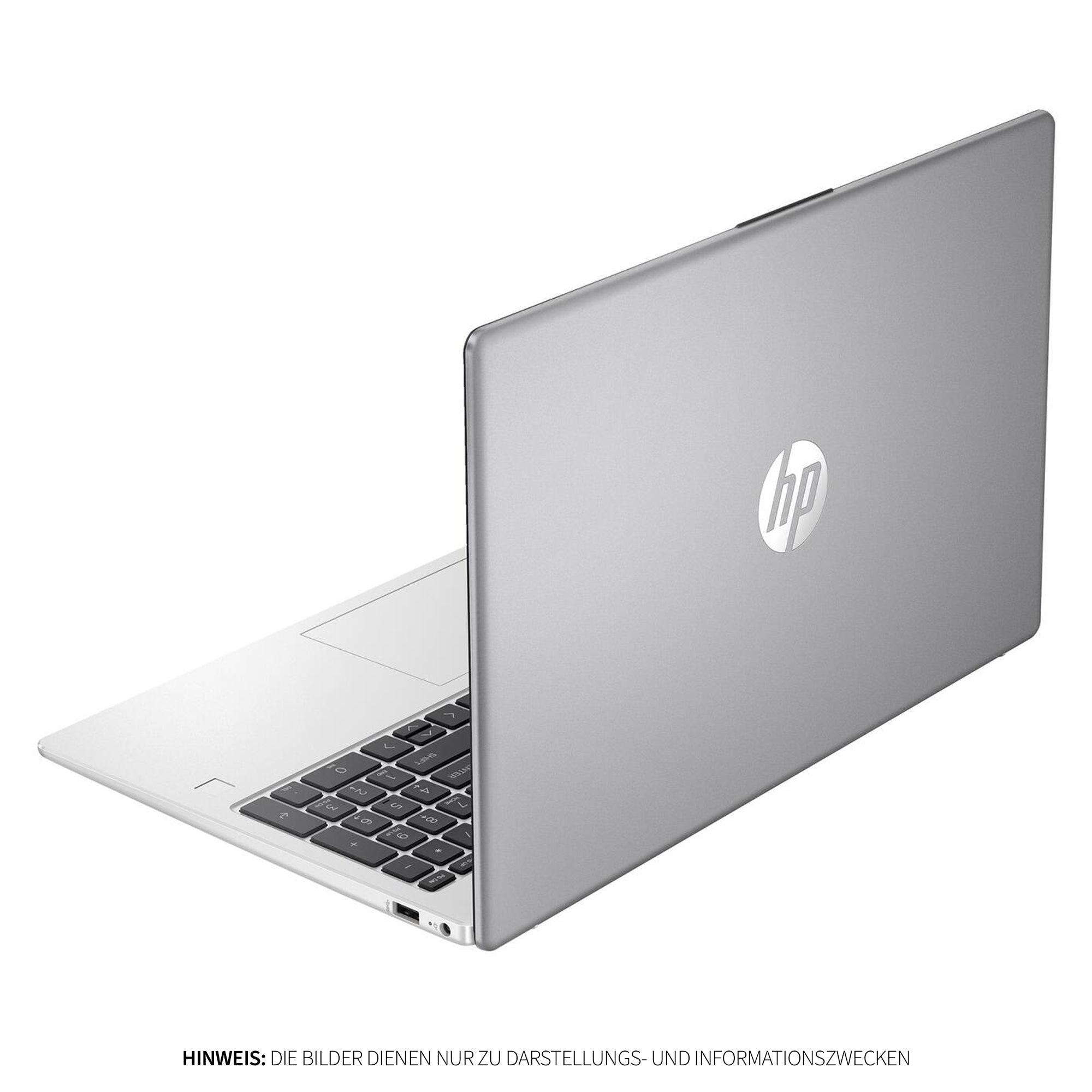 HP 255 G10 Business Laptop, AMD Ryzen™ 3 7320U, 15.6" Full HD (1920x1080), AMD Radeon 610M, Wi-Fi 6, Deutsches Tastatur Layout, Windows 11 Home, Silber