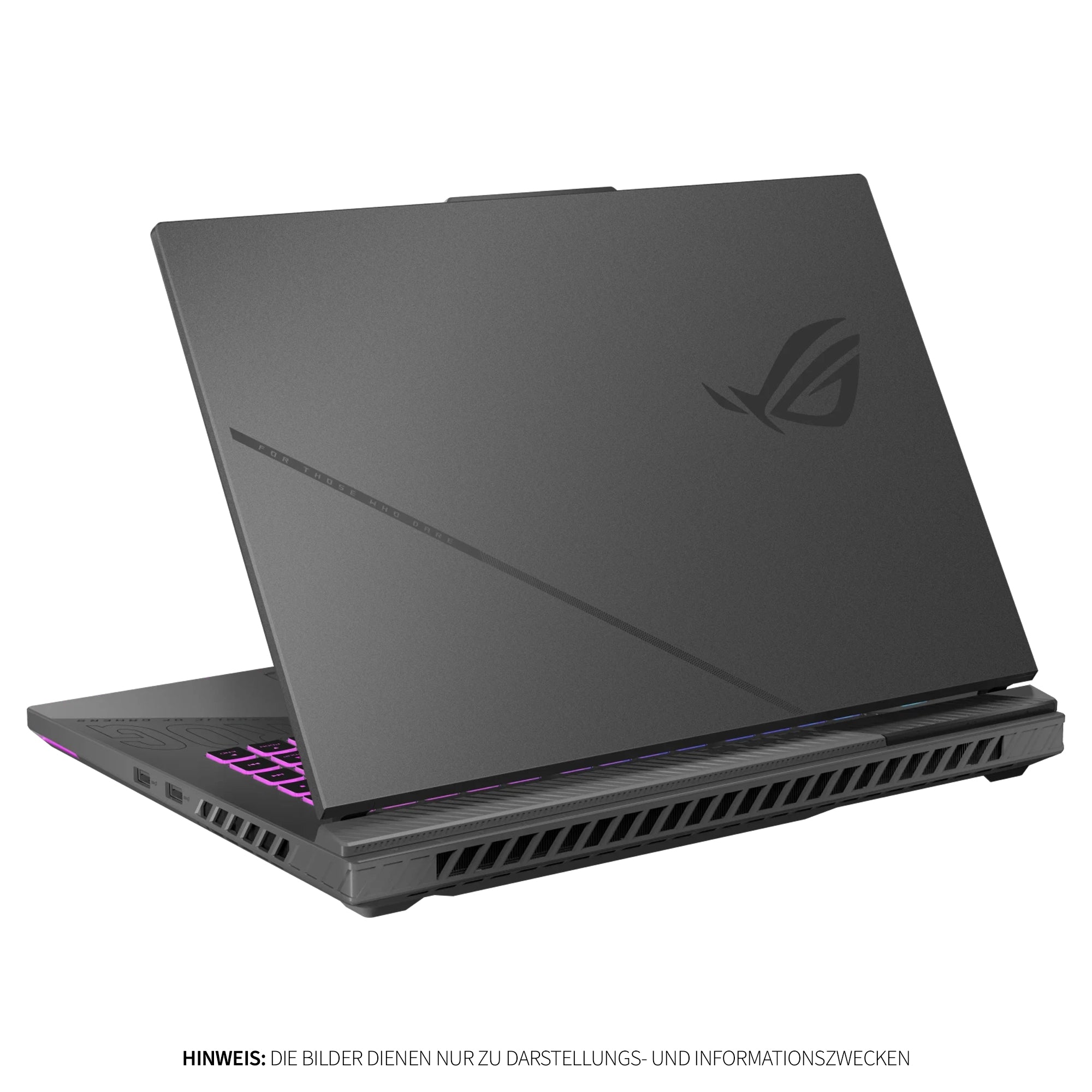 ASUS ROG Strix G16 Gaming Laptop, AMD Ryzen 9 8940HX, NVIDIA GeForce RTX 5060 8 GB, 16" WUXGA+ IPS 165 Hz (1920x1200), QWERTZ, Windows 11 Pro, Grau