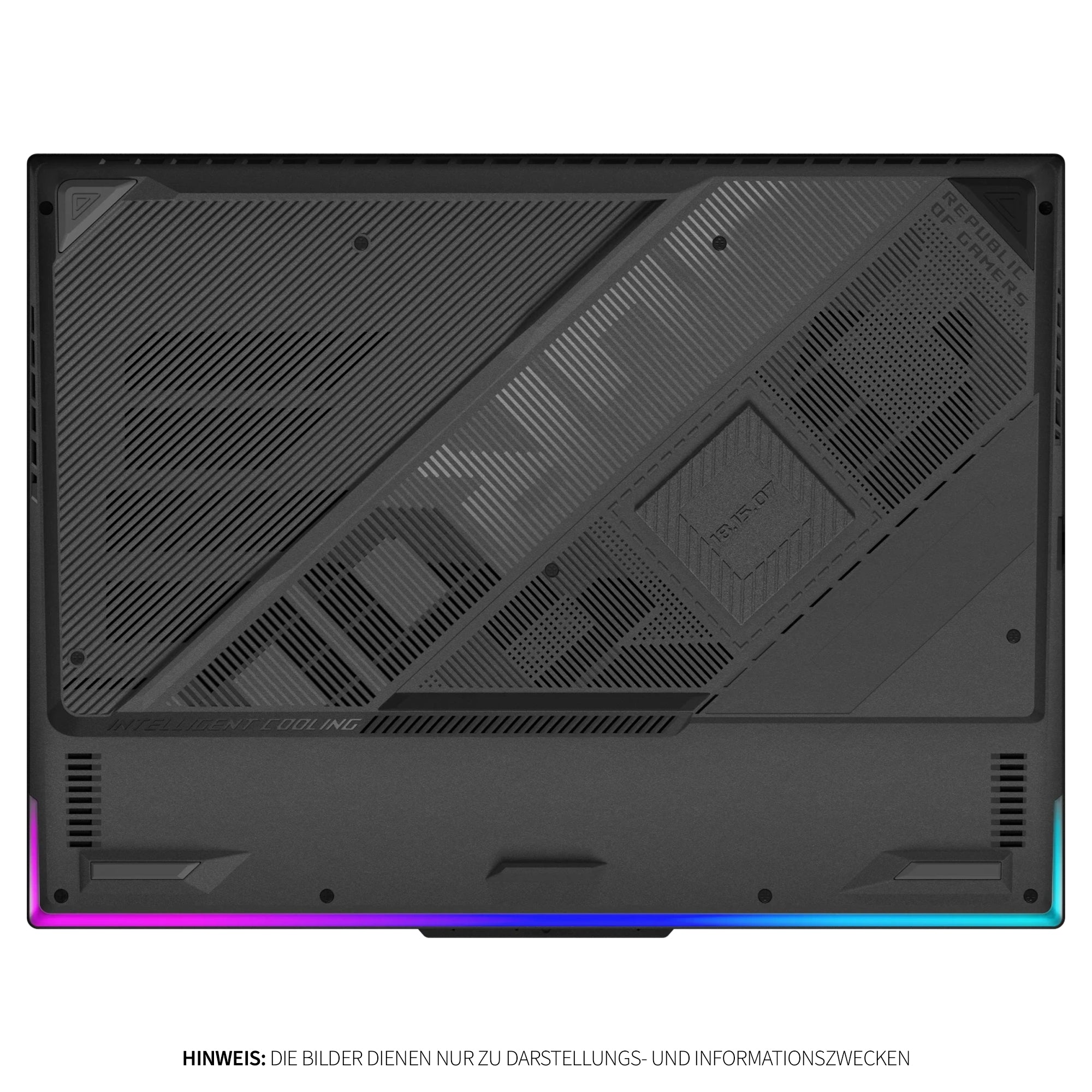 ASUS ROG Strix G16 Gaming Laptop, AMD Ryzen 9 8940HX, NVIDIA GeForce RTX 5060 8 GB, 16" WUXGA+ IPS 165 Hz (1920x1200), QWERTZ, Windows 11 Pro, Grau