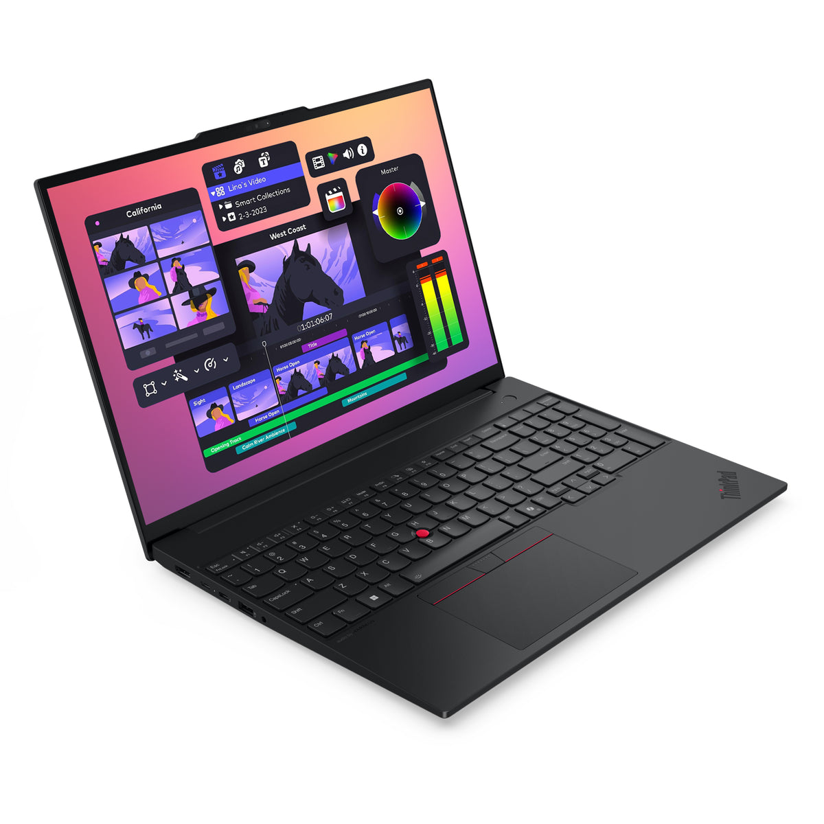 Lenovo ThinkPad E16 Gen 3, 16″ WUXGA IPS (1920 × 1200) 60 Hz, Windows 11 Pro, Deutsches Tastaturlayout, Schwarz
