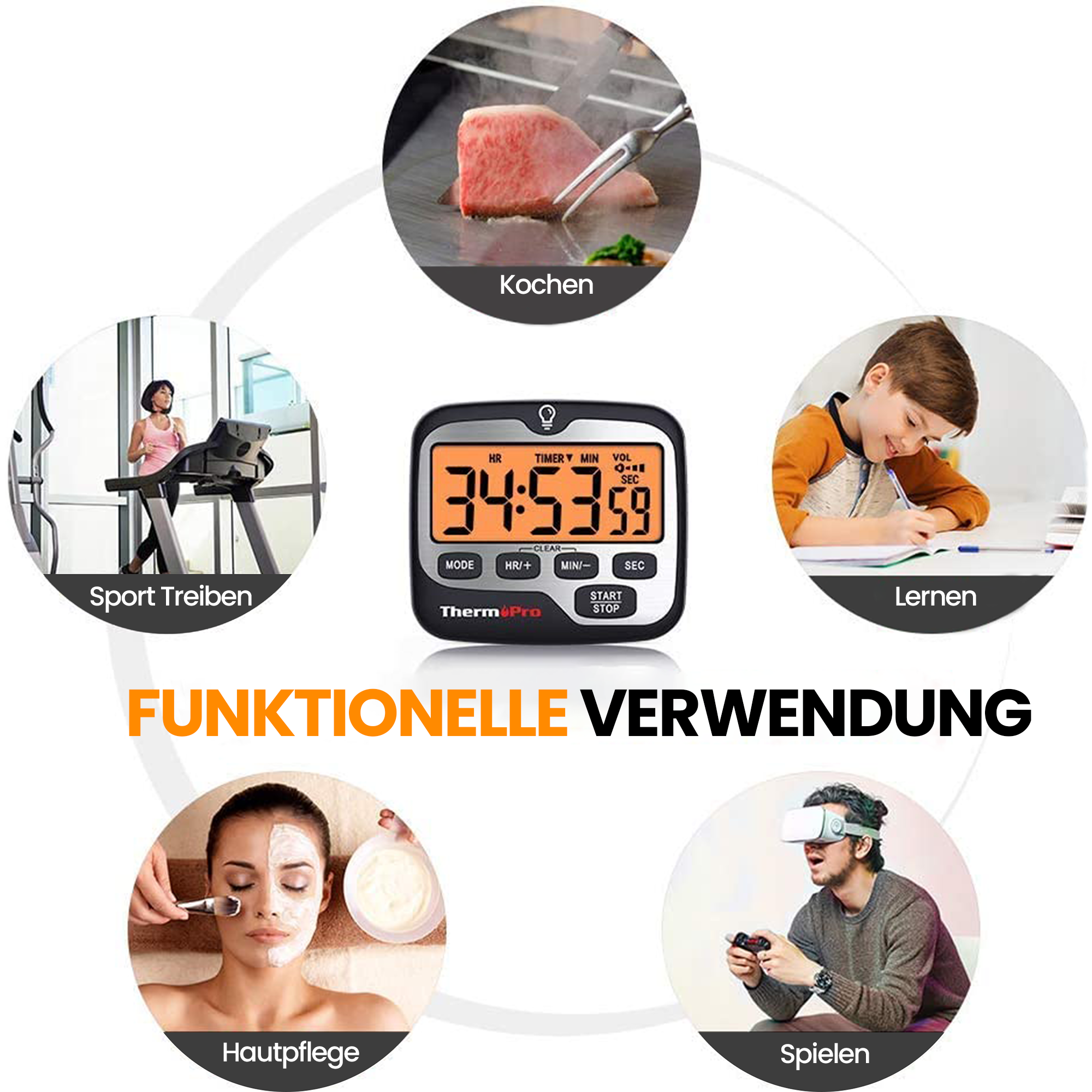 Stopwatch Stoppuhr Für Trainer Stopwatch Stoppuhr Nur Sekunden