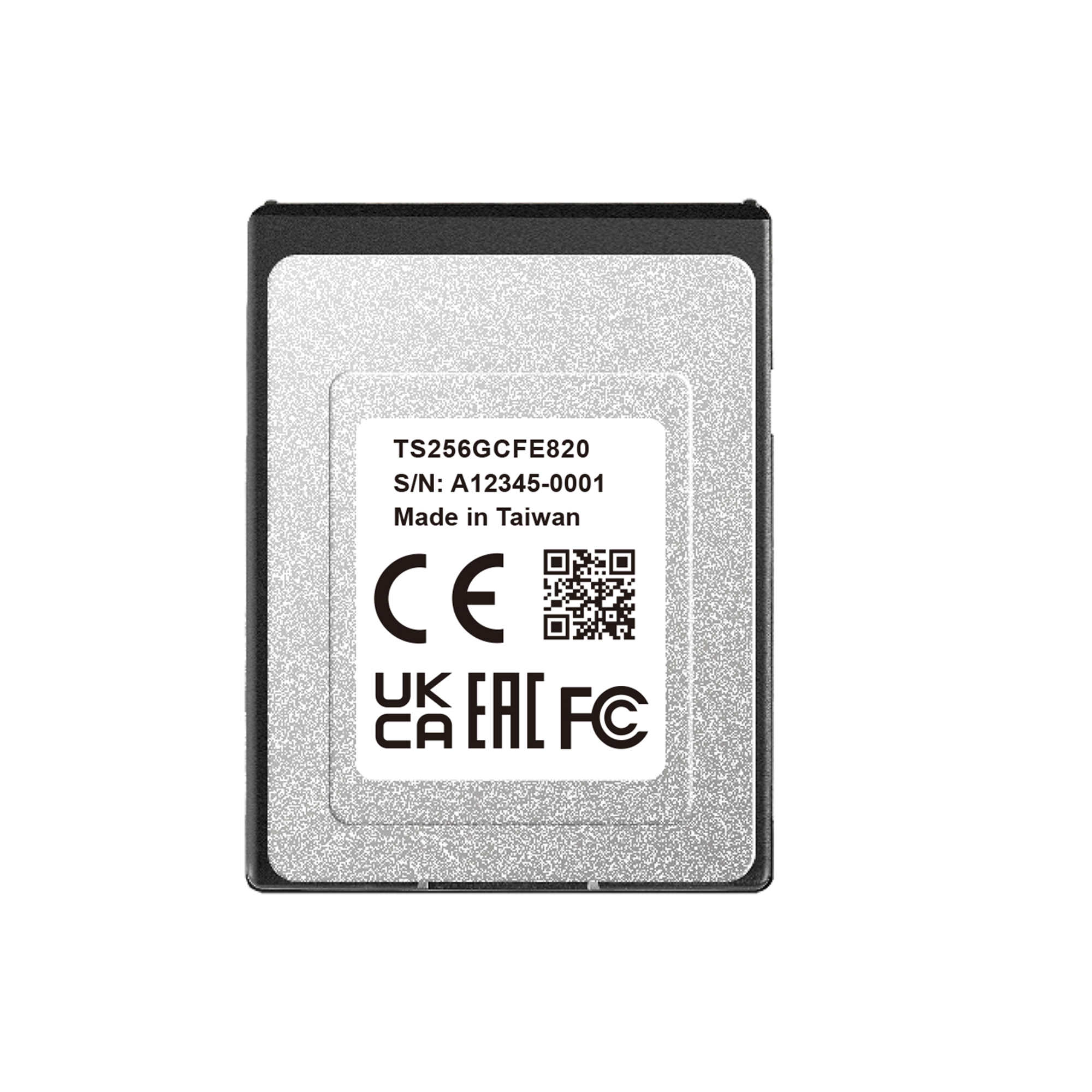 Transcend CFexpress 820 Type B-Speicherkarte, Lese-/ Schreibgeschwindigkeiten von bis zu 1.700 MB/s bzw. 1.300 MB/s