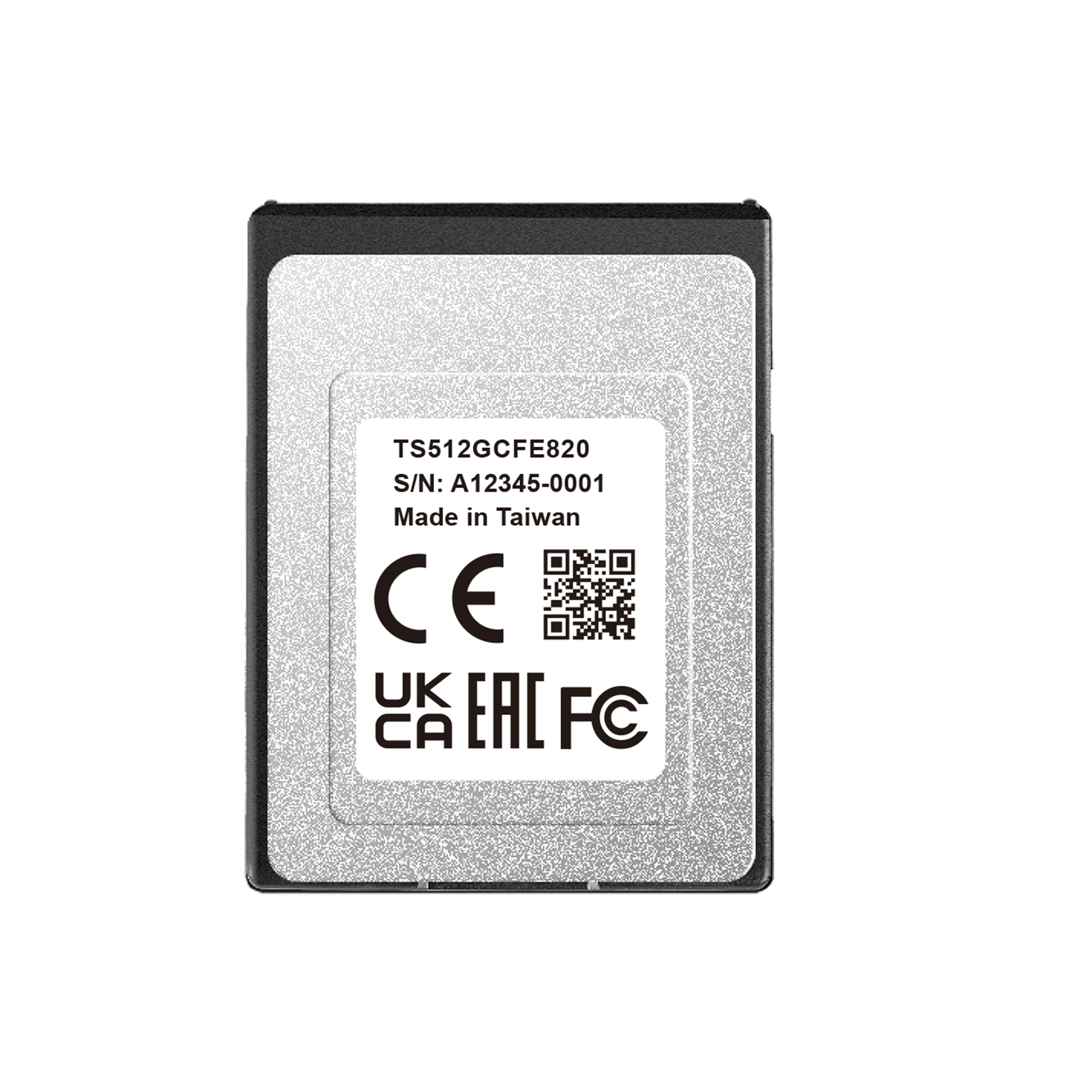 Transcend CFexpress 820 Type B-Speicherkarte, Lese-/ Schreibgeschwindigkeiten von bis zu 1.700 MB/s bzw. 1.300 MB/s
