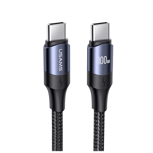 NPO USAMS USB C auf USB C Kabel, USB Typ C 100W 20V/5A PD iPad Pro 2018, MacBook Air