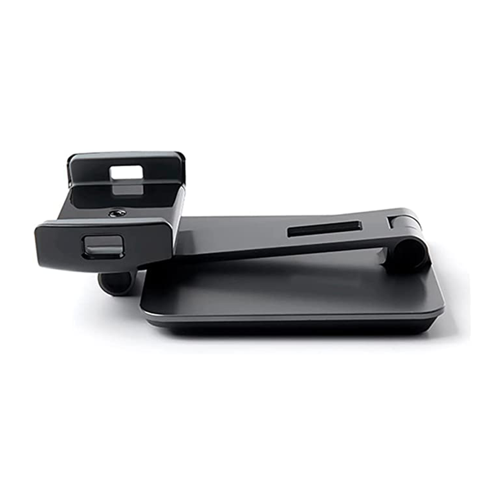 NPO STD20116G 360° verstellbarer Handyständer für iPad, Samsung Tab, Kindle, Nintendo Switch von 4,7 bis 12,9 Zoll, Schwarz