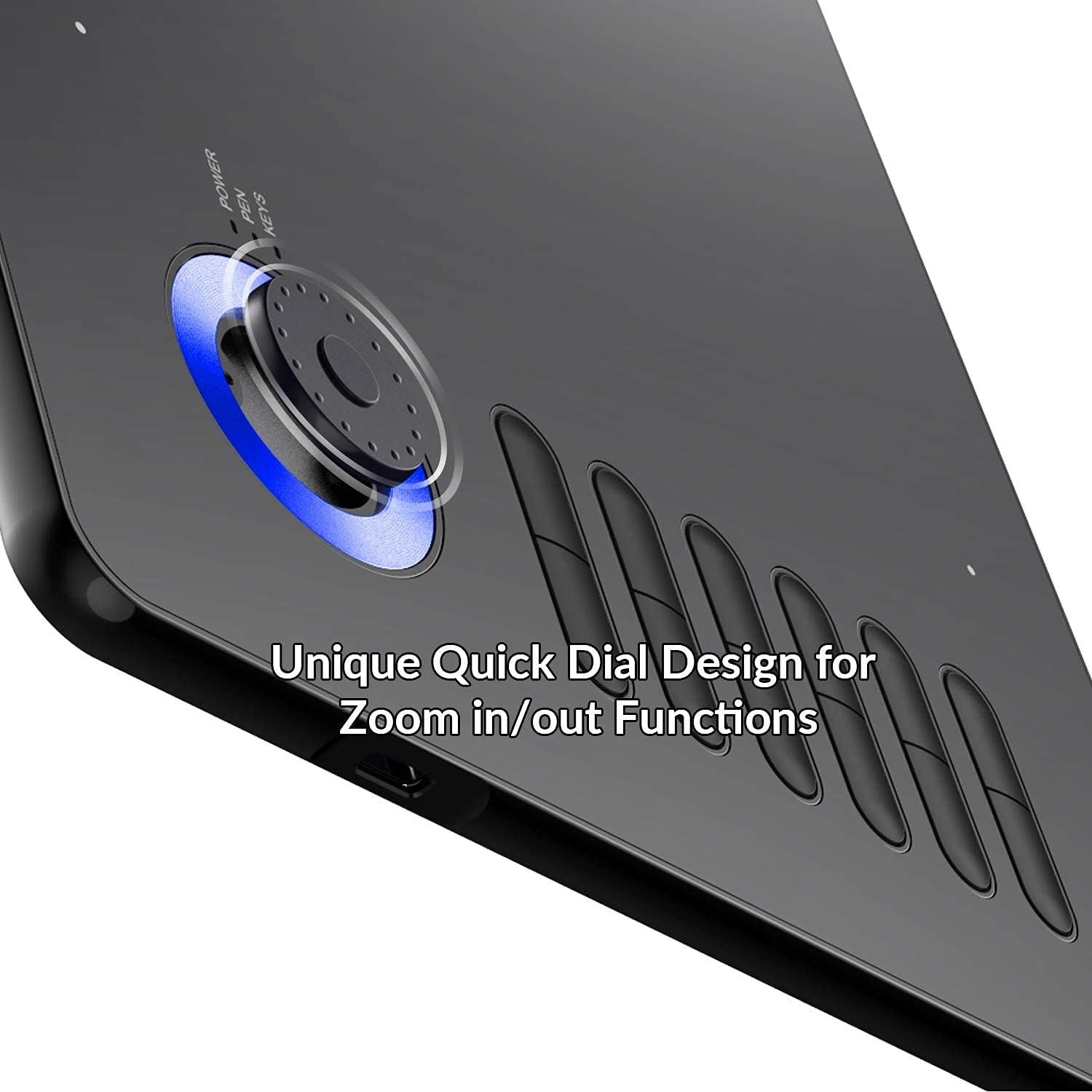 VEIKK A15 Pro Digitales Grafik-Tablet Digitalisierer 10 x 6 Zoll 12 Schnellzugriffstasten 1 Zifferblatt Schneller Eingabestift ohne Akku