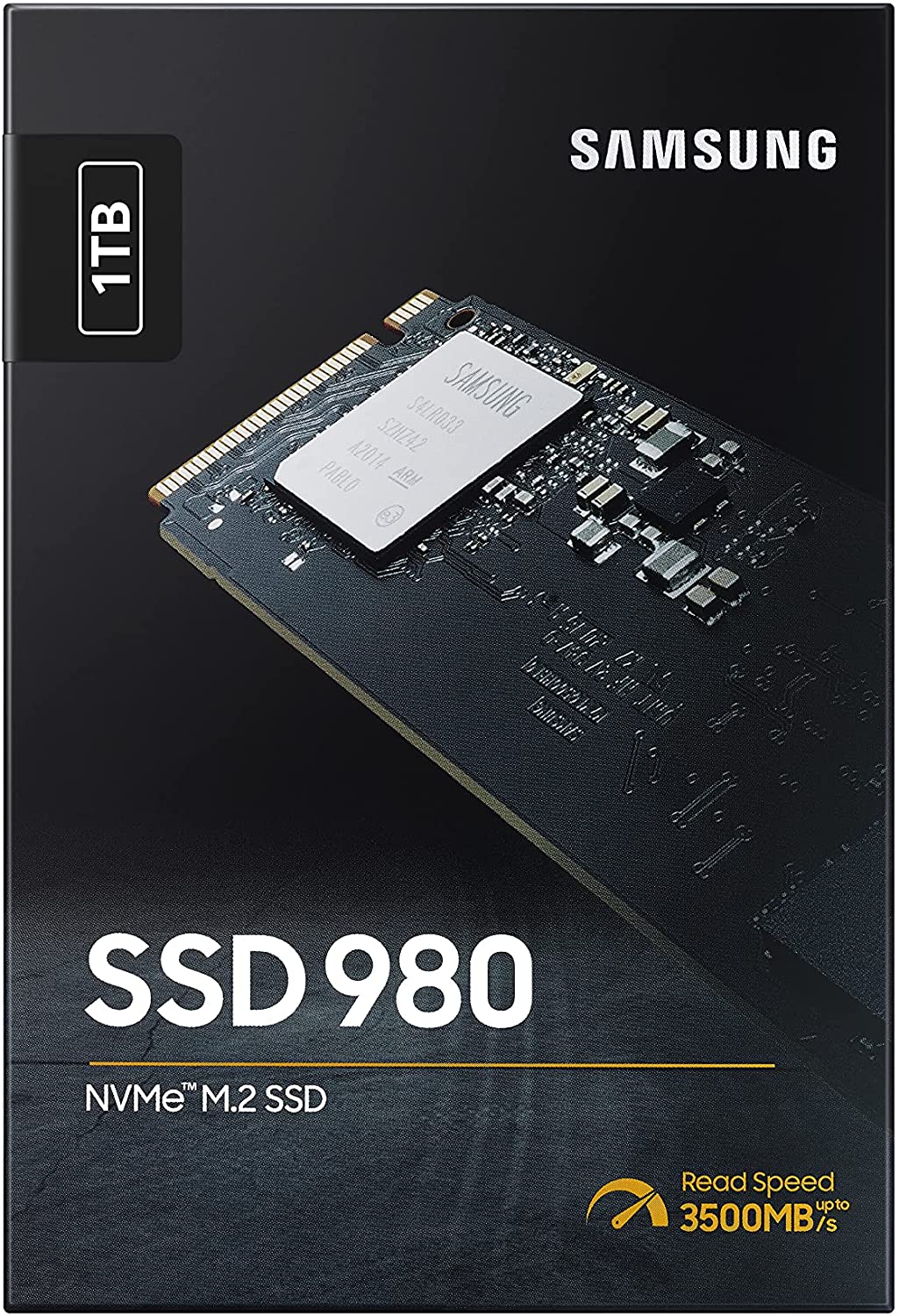 Samsung 980 M.2 NVMe SSD, (MZ-V8V500BW), 500 GB, PCIe 3.0, 3.500 MB/s Lesen, 3.000 MB/s Schreiben, Internes Solid State Drive, für Gaming und intensive Anwendungen