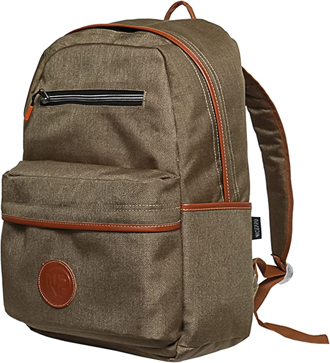 NPO nJOY Laptop- und Tagesrucksack, schlank, langlebig, Rucksack, stilvoll, wasserabweisend, 16-Zoll-Laptop-, Schul- und Notebook-Rucksack