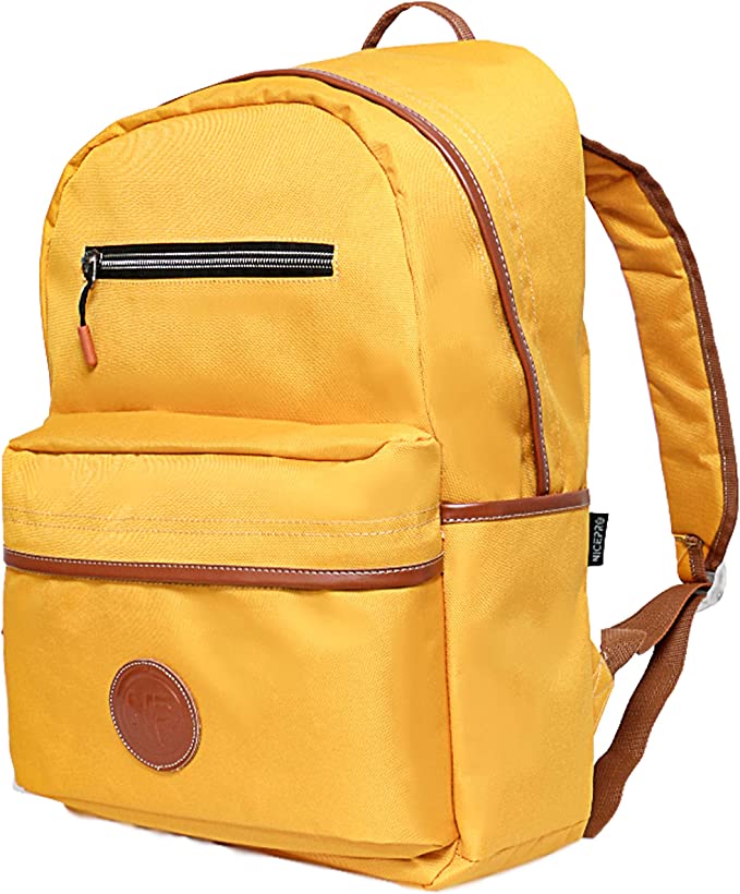 NPO nJOY Laptop- und Tagesrucksack, schlank, langlebig, Rucksack, stilvoll, wasserabweisend, 16-Zoll-Laptop-, Schul- und Notebook-Rucksack